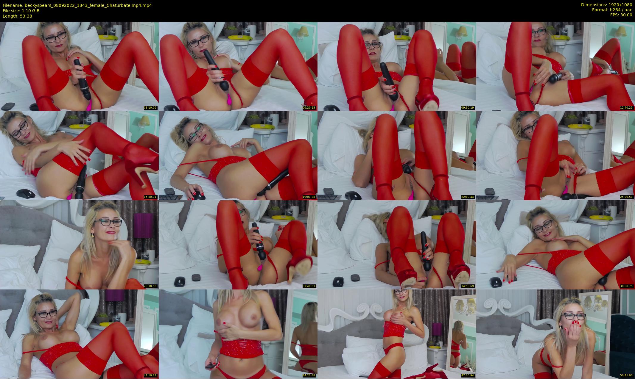 beckyspears — 54 minute Chaturbate female cam show recording, 1080p, Sep 8, 2022