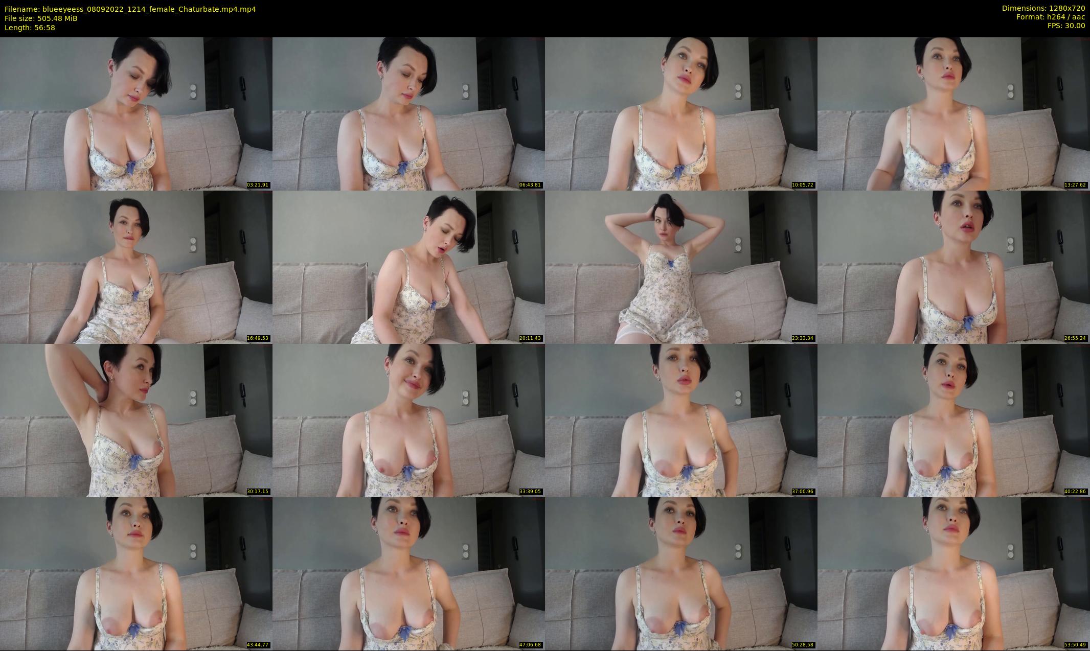 blueeyeess — 57 minute Chaturbate female cam show recording, 720p, Sep 8, 2022