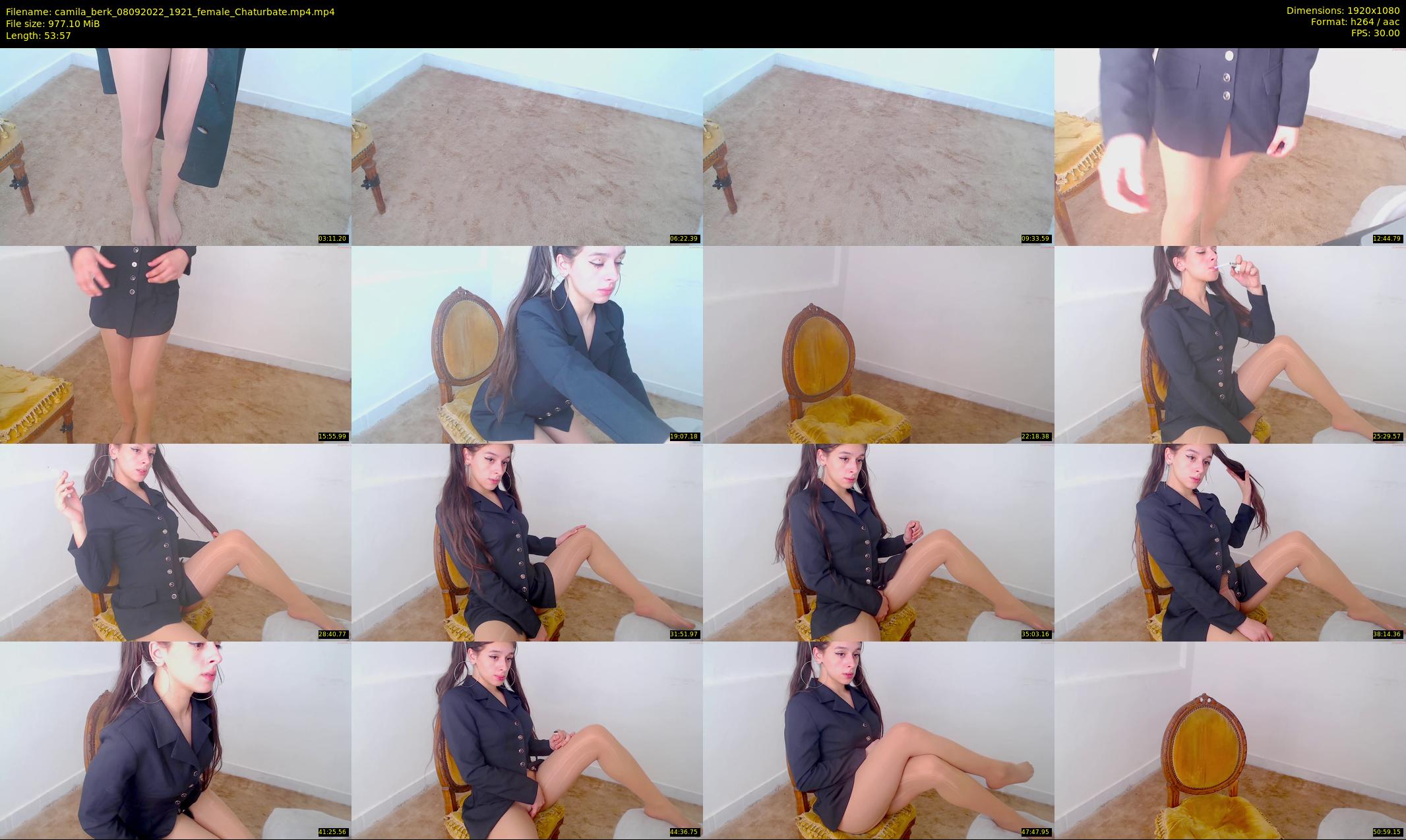 camila_berk — 54 minute Chaturbate female cam show recording, 1080p, Sep 8, 2022