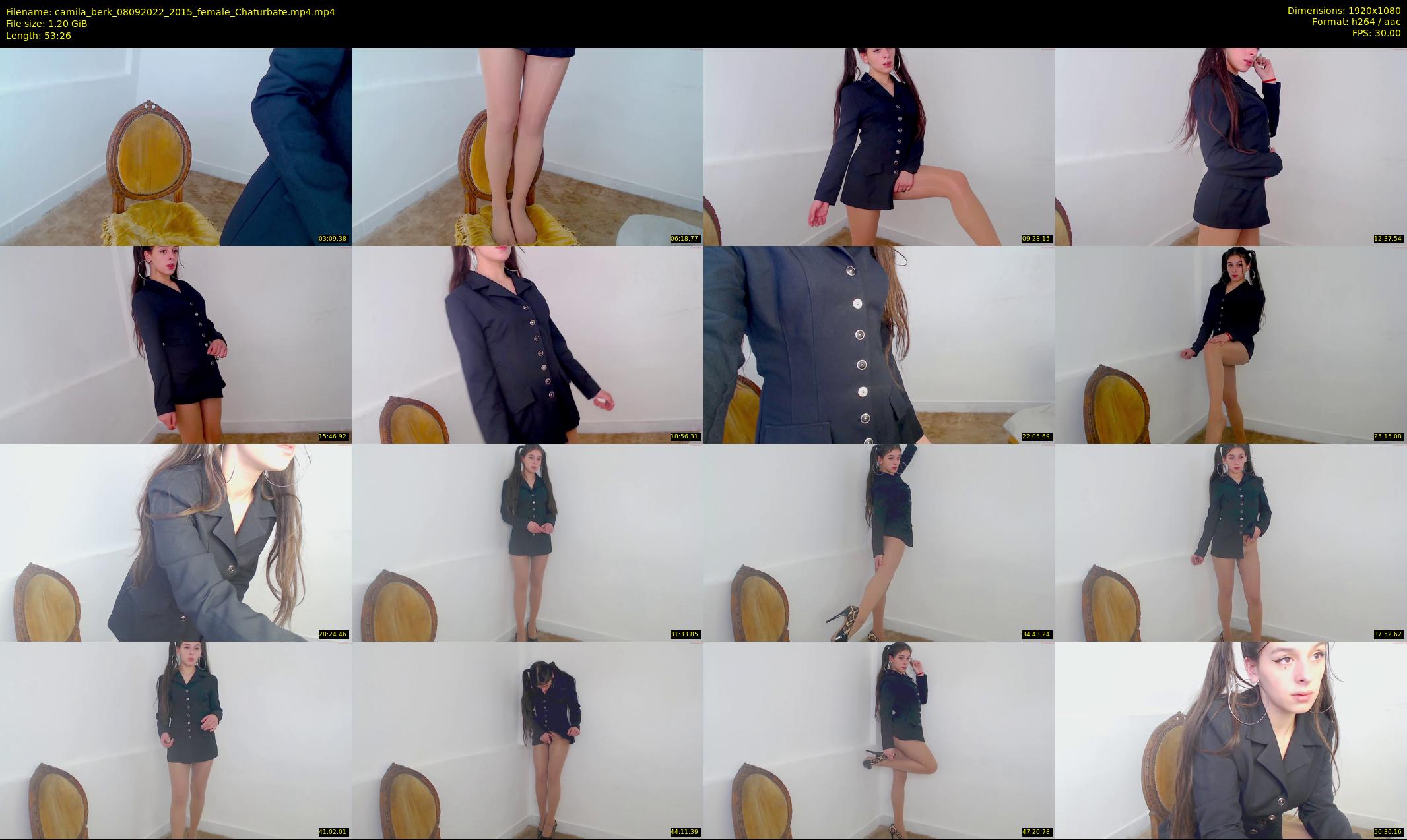 camila_berk — 54 minute Chaturbate female cam show recording, 1080p, Sep 8, 2022