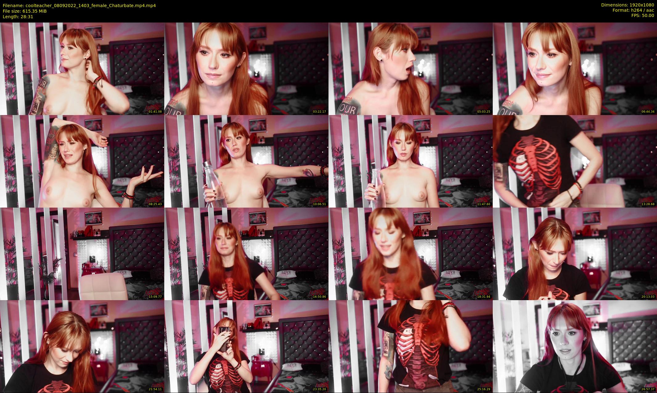 coolteacher — 29 minute Chaturbate female cam show recording, 1080p, Sep 8, 2022