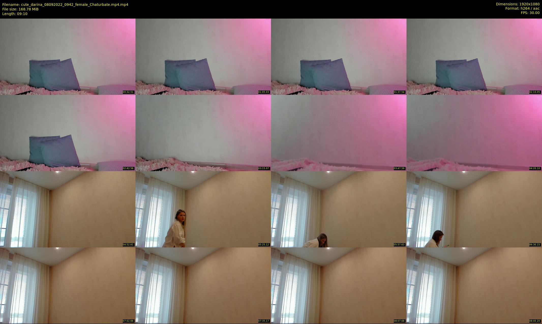 cute_darina — 10 minute Chaturbate female cam show recording, 1080p, Sep 8, 2022