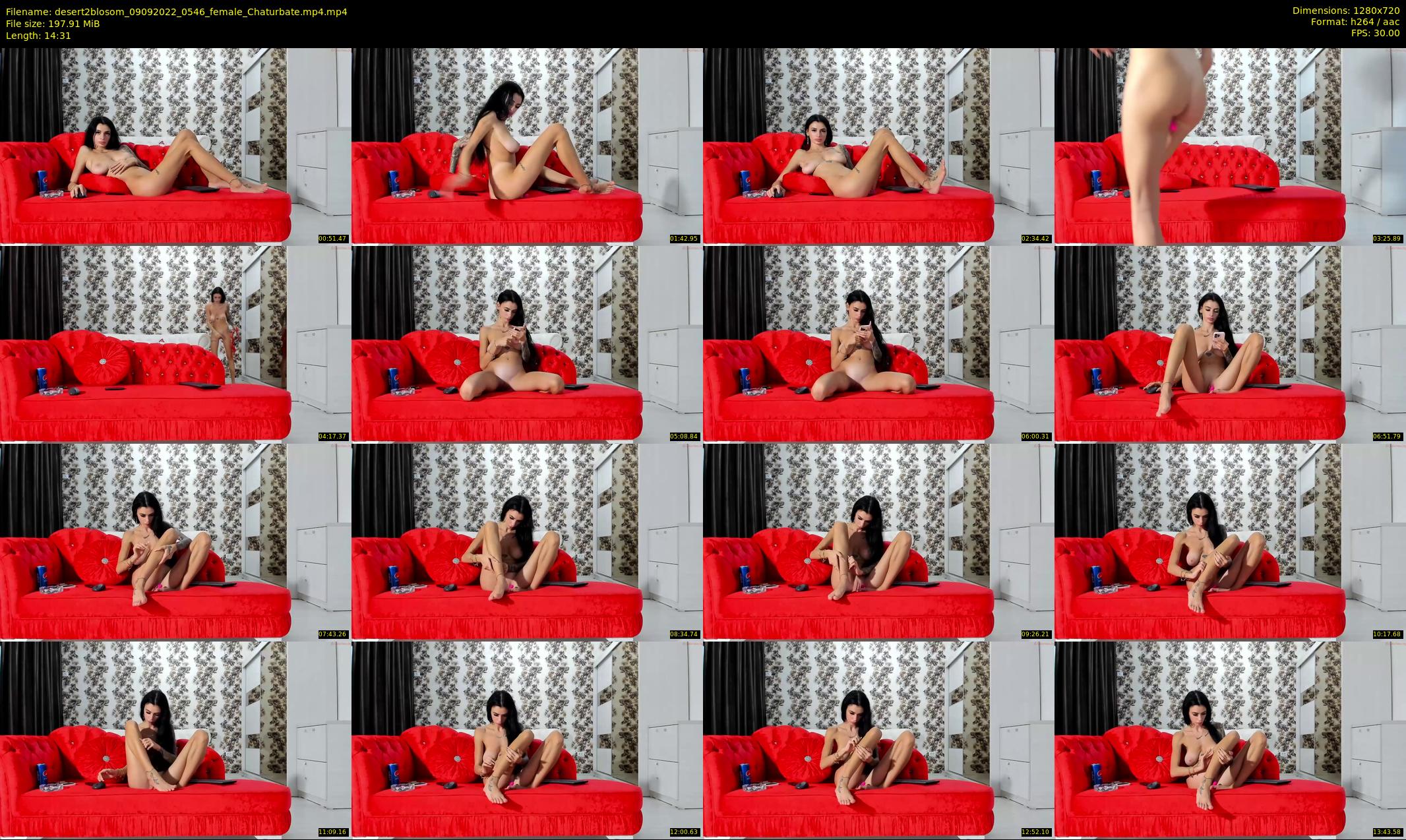 desert2blosom — 15 minute Chaturbate female cam show recording, 720p, Sep 9, 2022