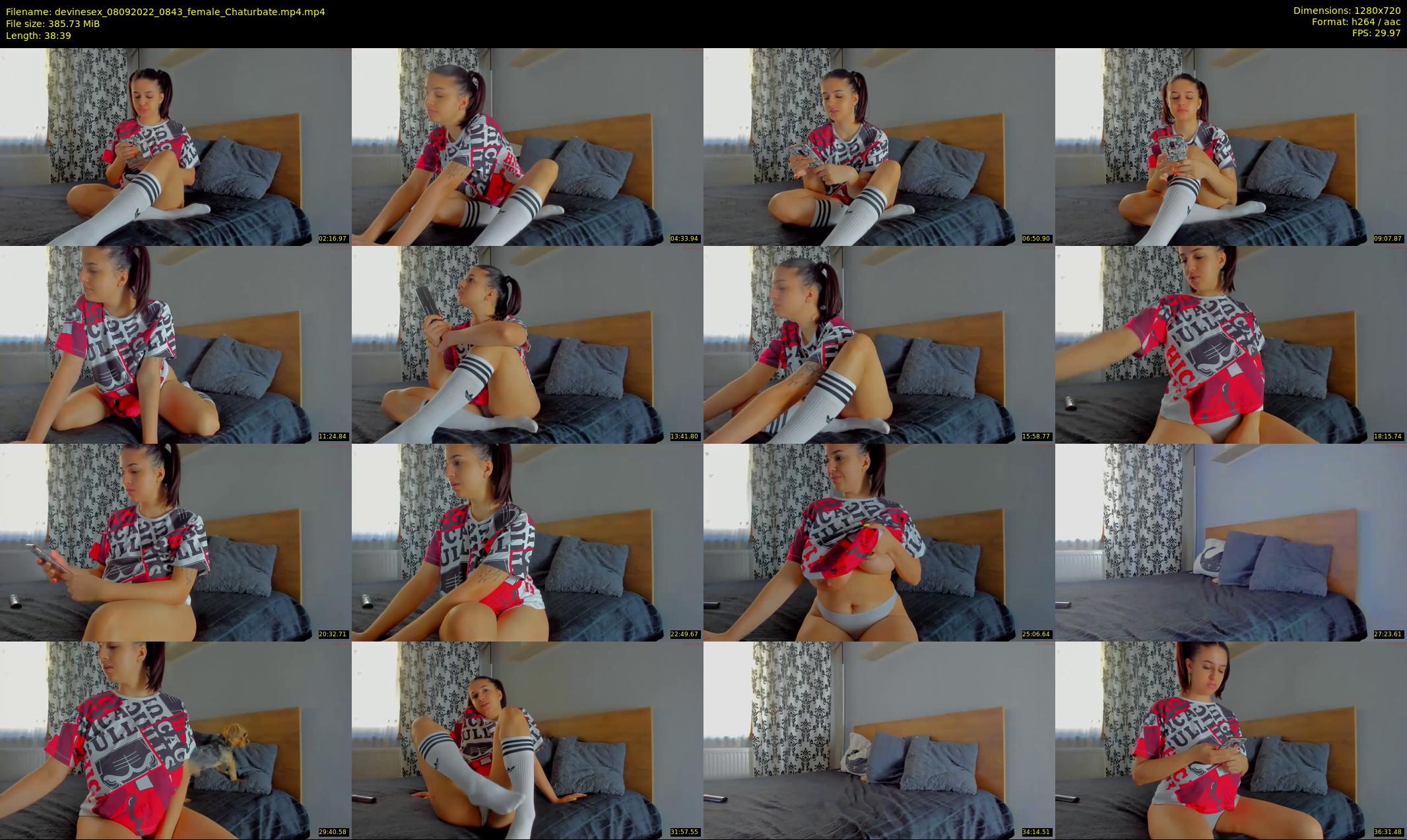devinesex — 39 minute Chaturbate female cam show recording, 720p, Sep 8, 2022