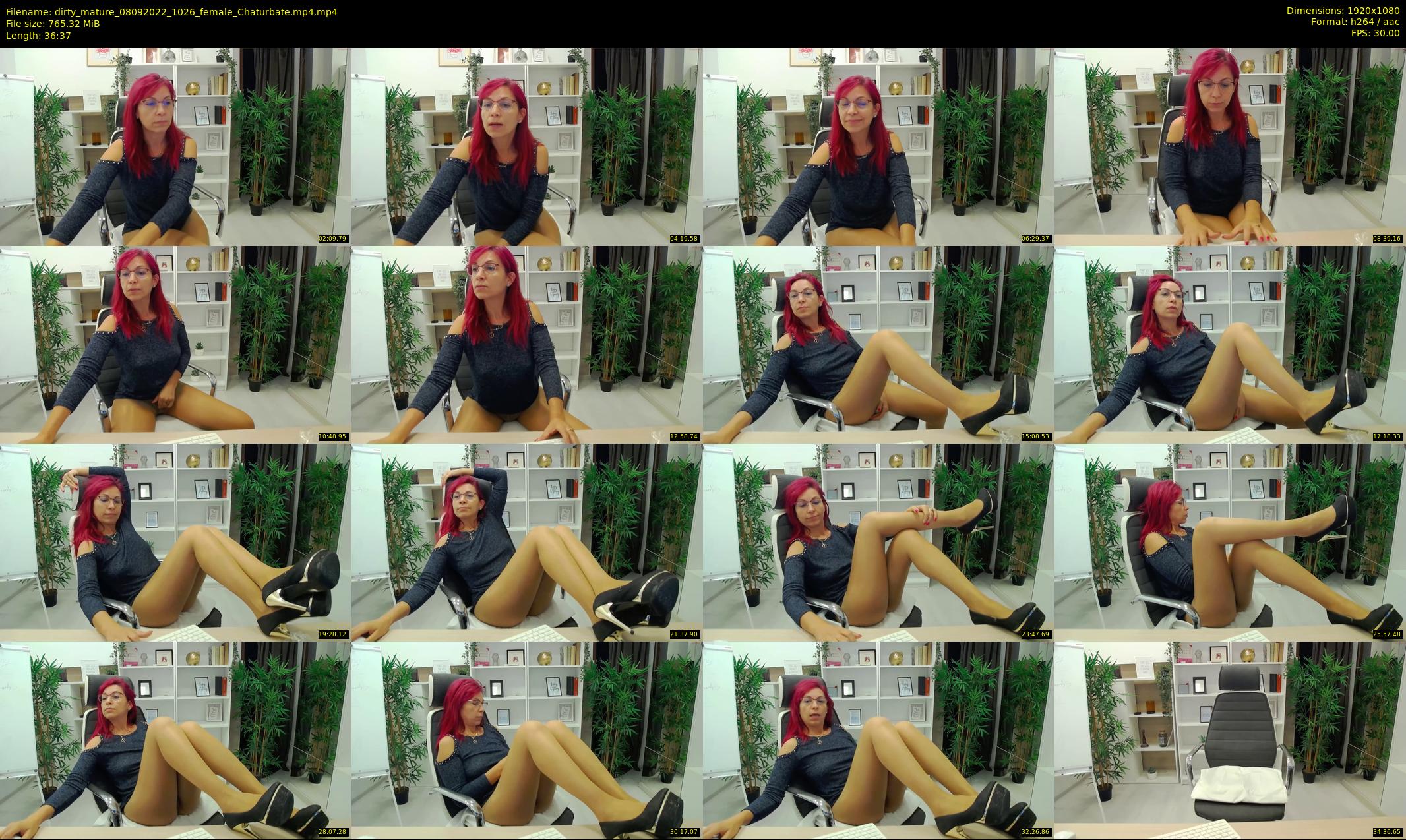 dirty_mature — 37 minute Chaturbate female cam show recording, 1080p, Sep 8, 2022