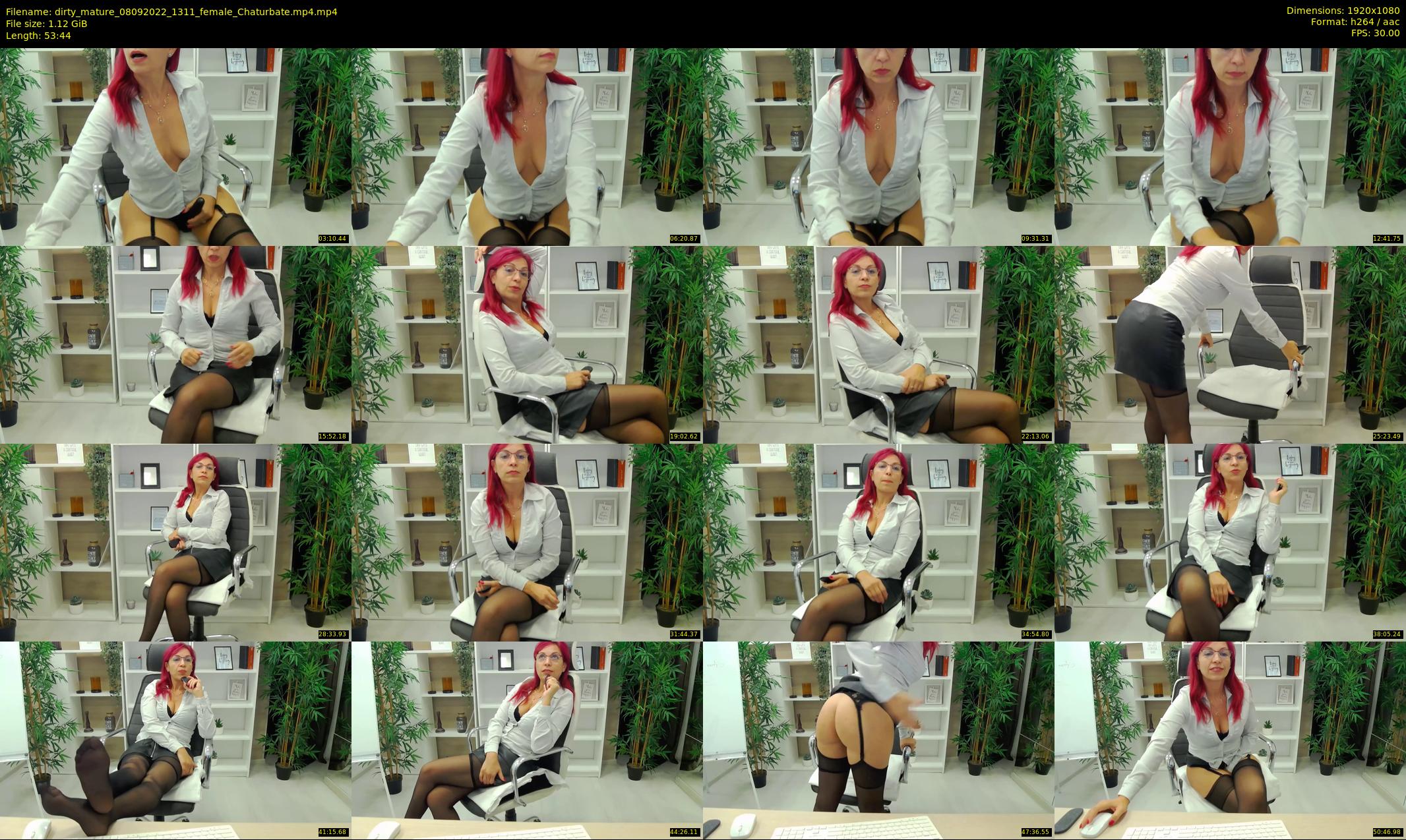 dirty_mature — 54 minute Chaturbate female cam show recording, 1080p, Sep 8, 2022