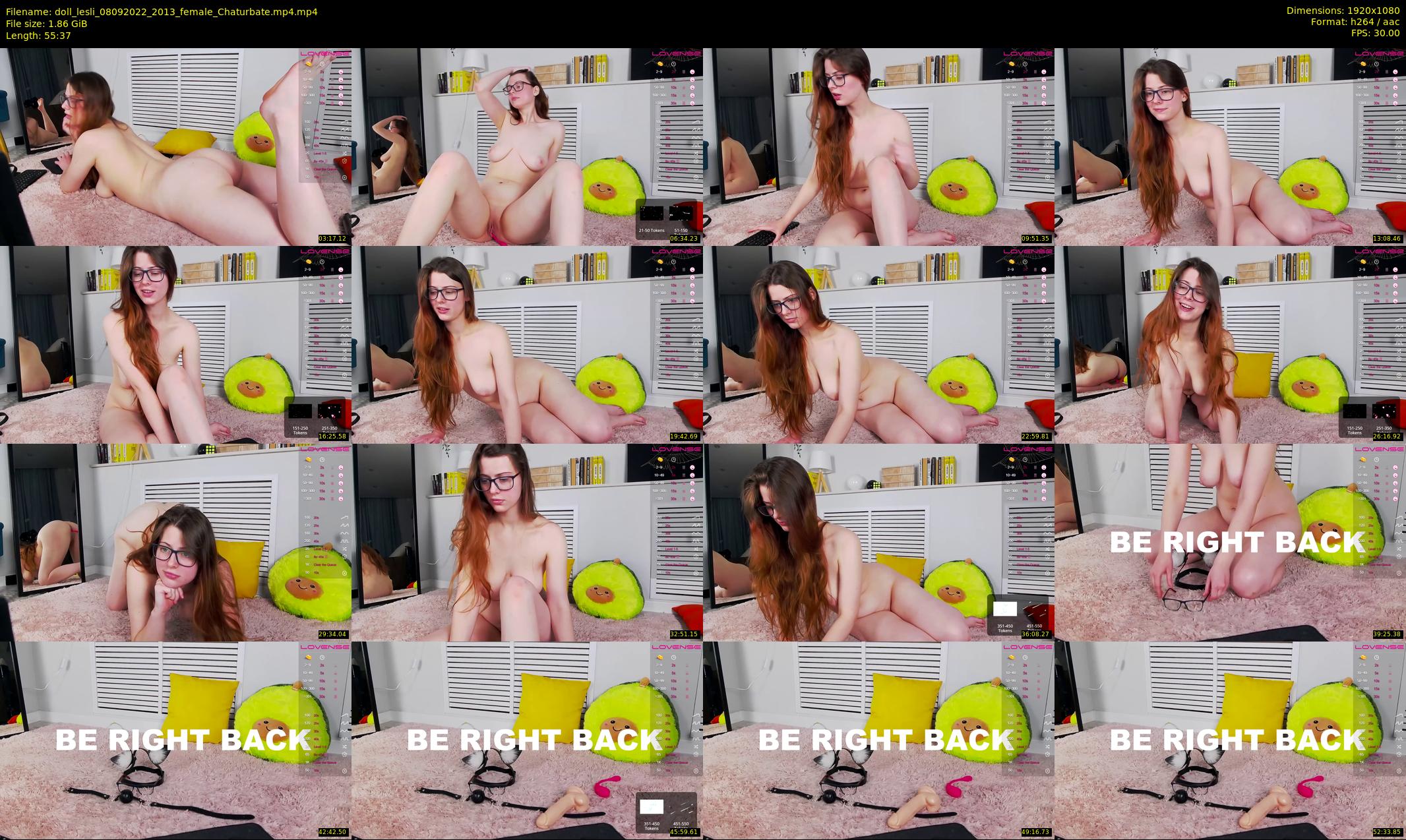 doll_lesli — 56 minute Chaturbate female cam show recording, 1080p, Sep 8, 2022