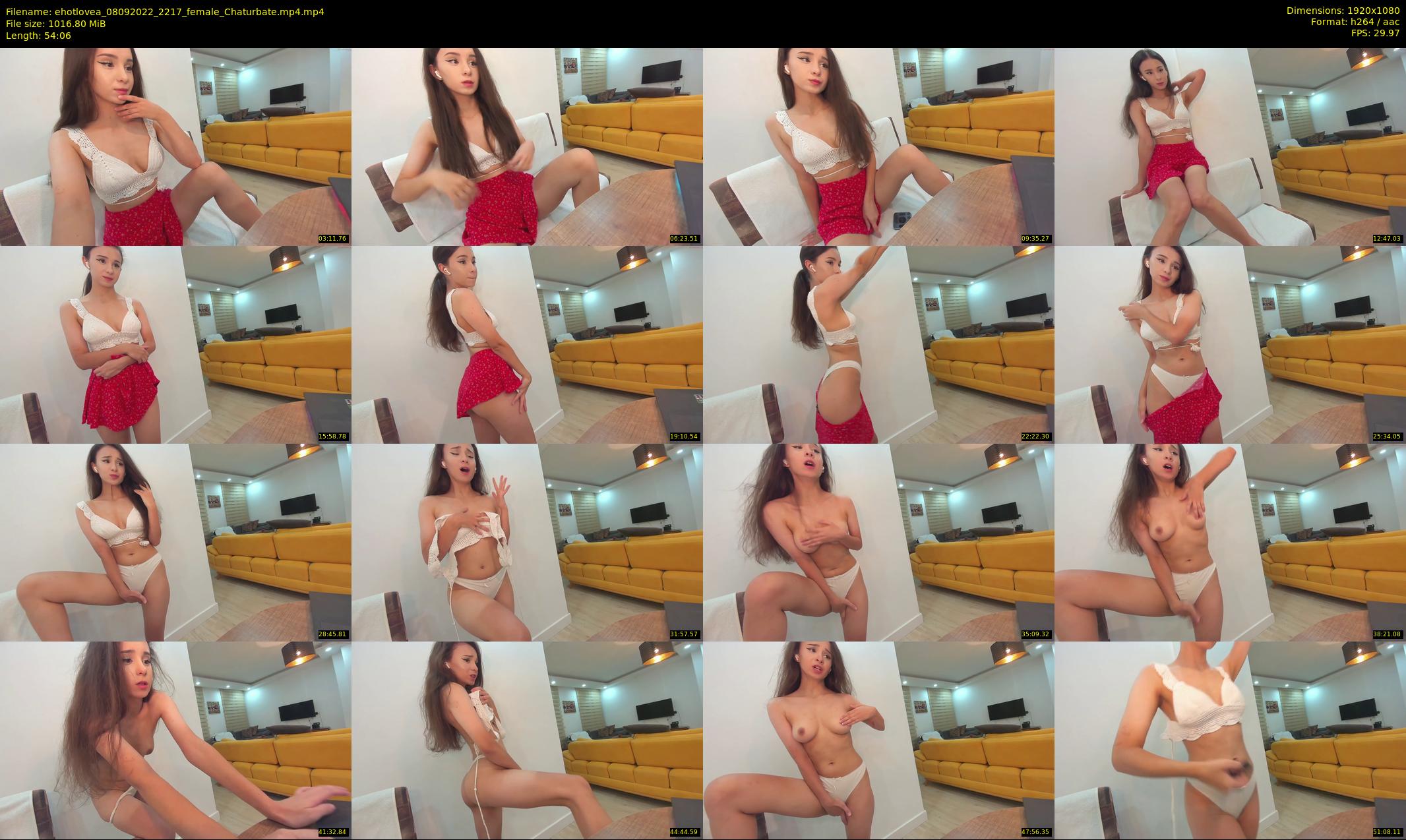 ehotlovea — 55 minute Chaturbate female cam show recording, 1080p, Sep 8, 2022