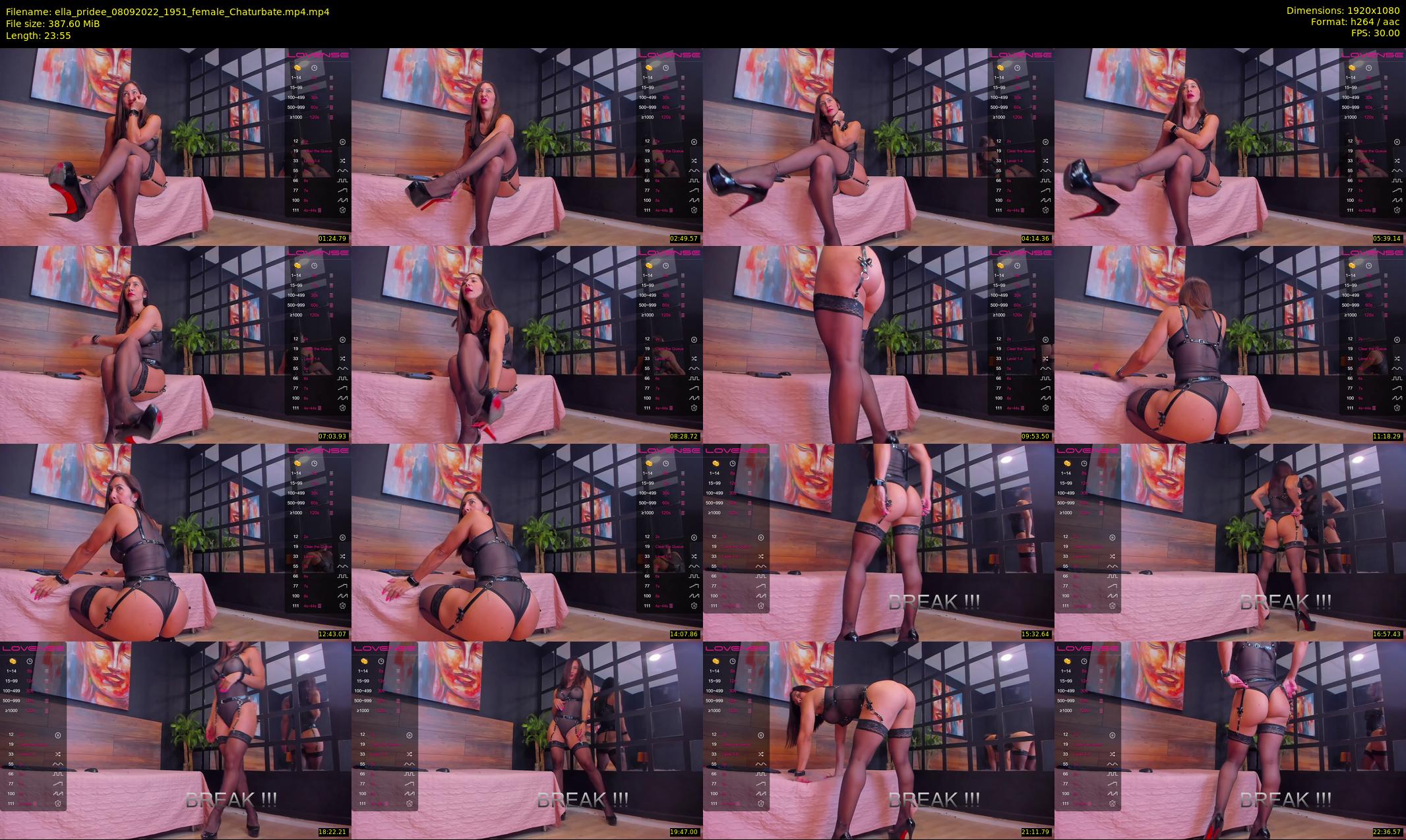 ella_pridee — 24 minute Chaturbate female cam show recording, 1080p, Sep 8, 2022