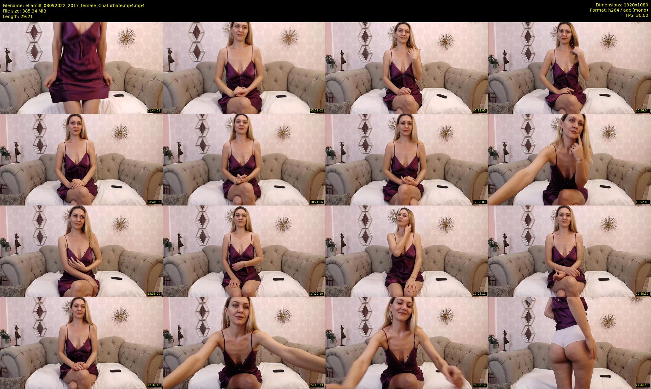ellamilf — 30 minute Chaturbate female cam show recording, 1080p, Sep 8, 2022