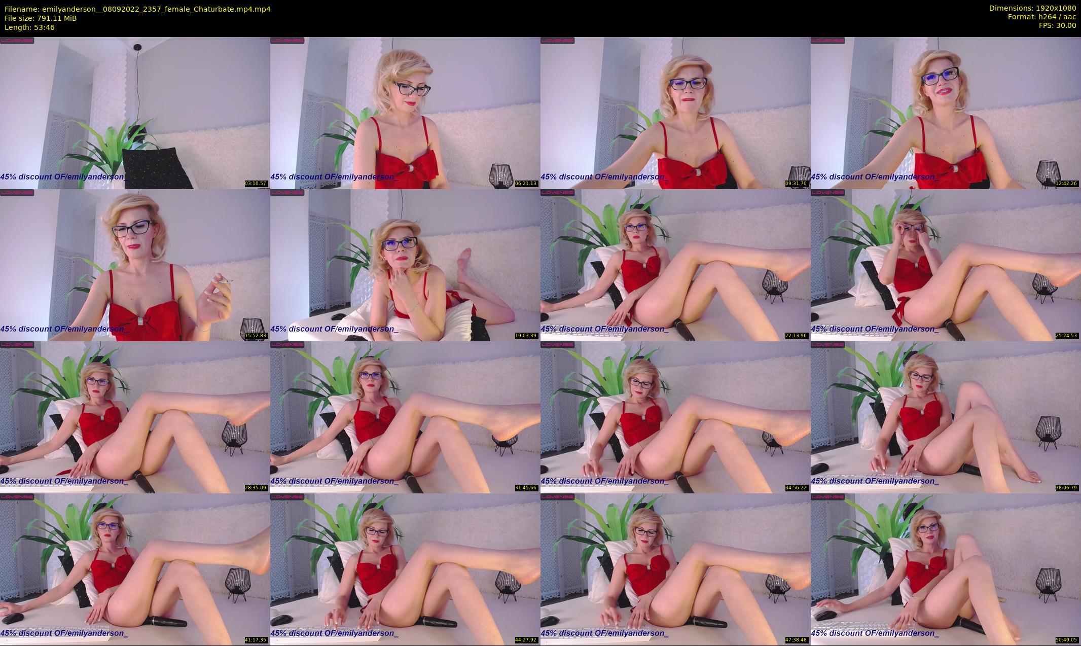 emilyanderson_ — 54 minute Chaturbate female cam show recording, 1080p, Sep 8, 2022