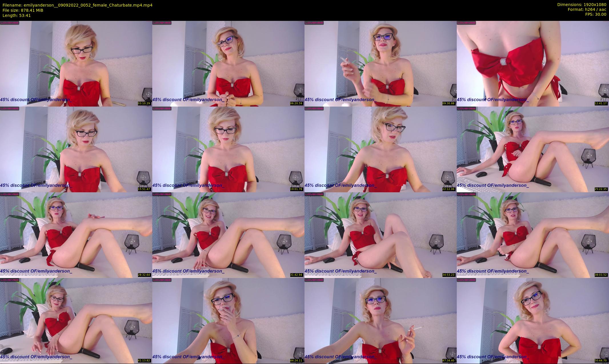 emilyanderson_ — 54 minute Chaturbate female cam show recording, 1080p, Sep 9, 2022