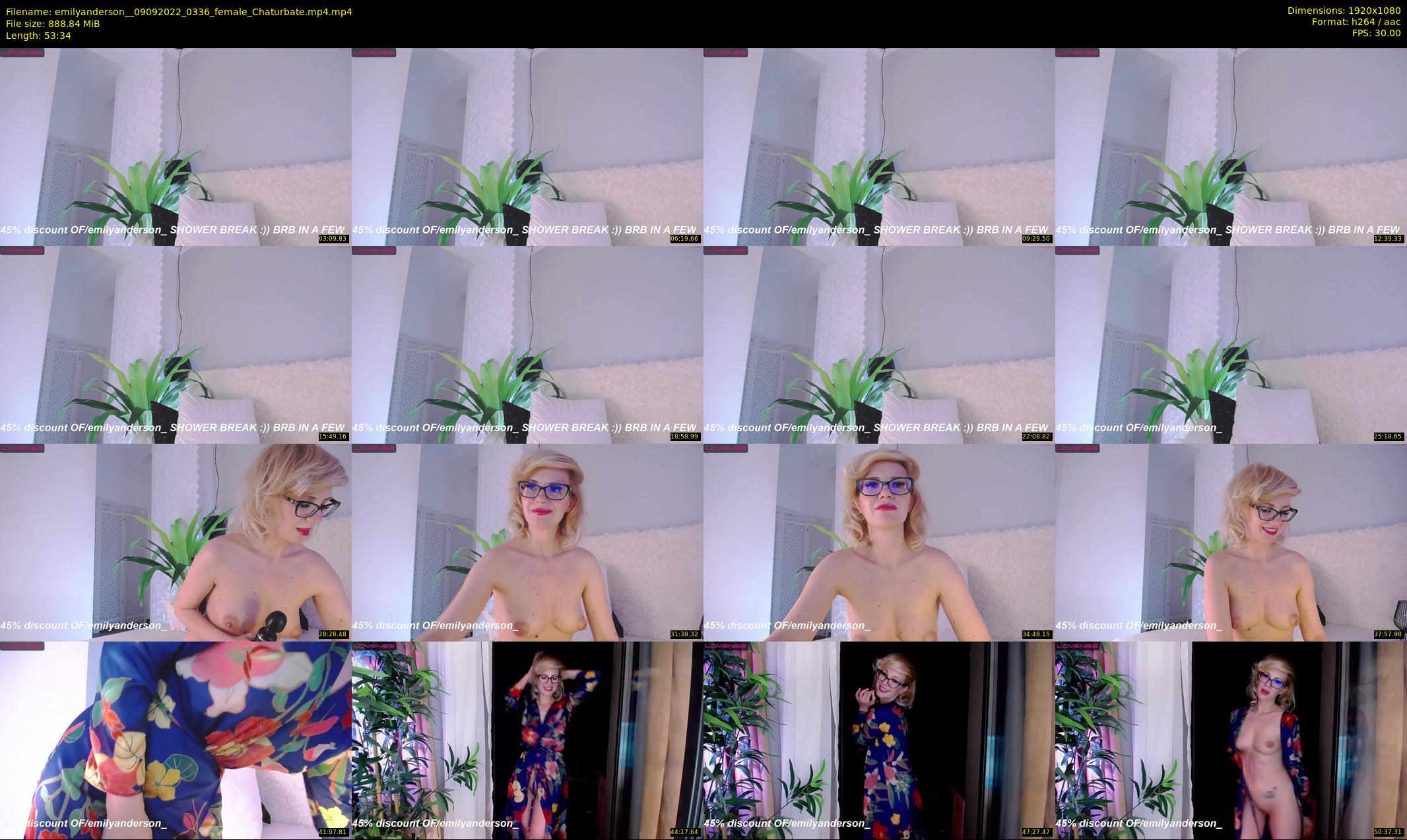 emilyanderson_ — 54 minute Chaturbate female cam show recording, 1080p, Sep 9, 2022