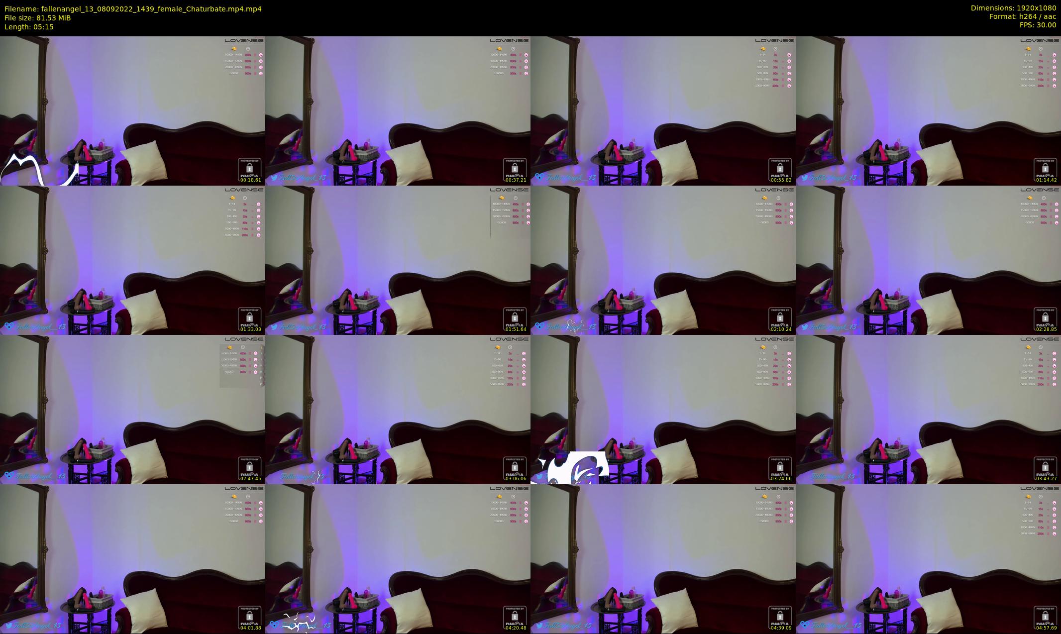 fallenangel_13 — 6 minute Chaturbate female cam show recording, 1080p, Sep 8, 2022