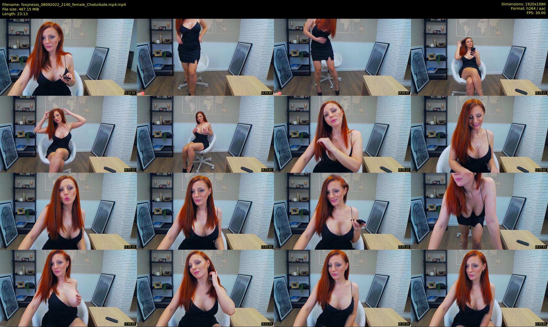 foxynesss — 24 minute Chaturbate female cam show recording, 1080p, Sep 8, 2022