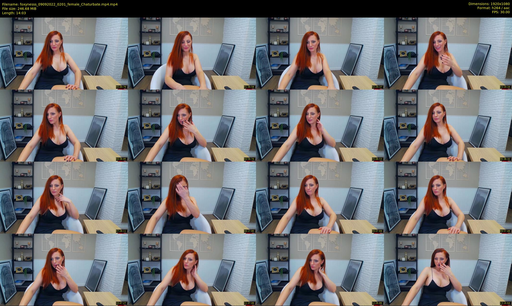 foxynesss — 15 minute Chaturbate female cam show recording, 1080p, Sep 9, 2022