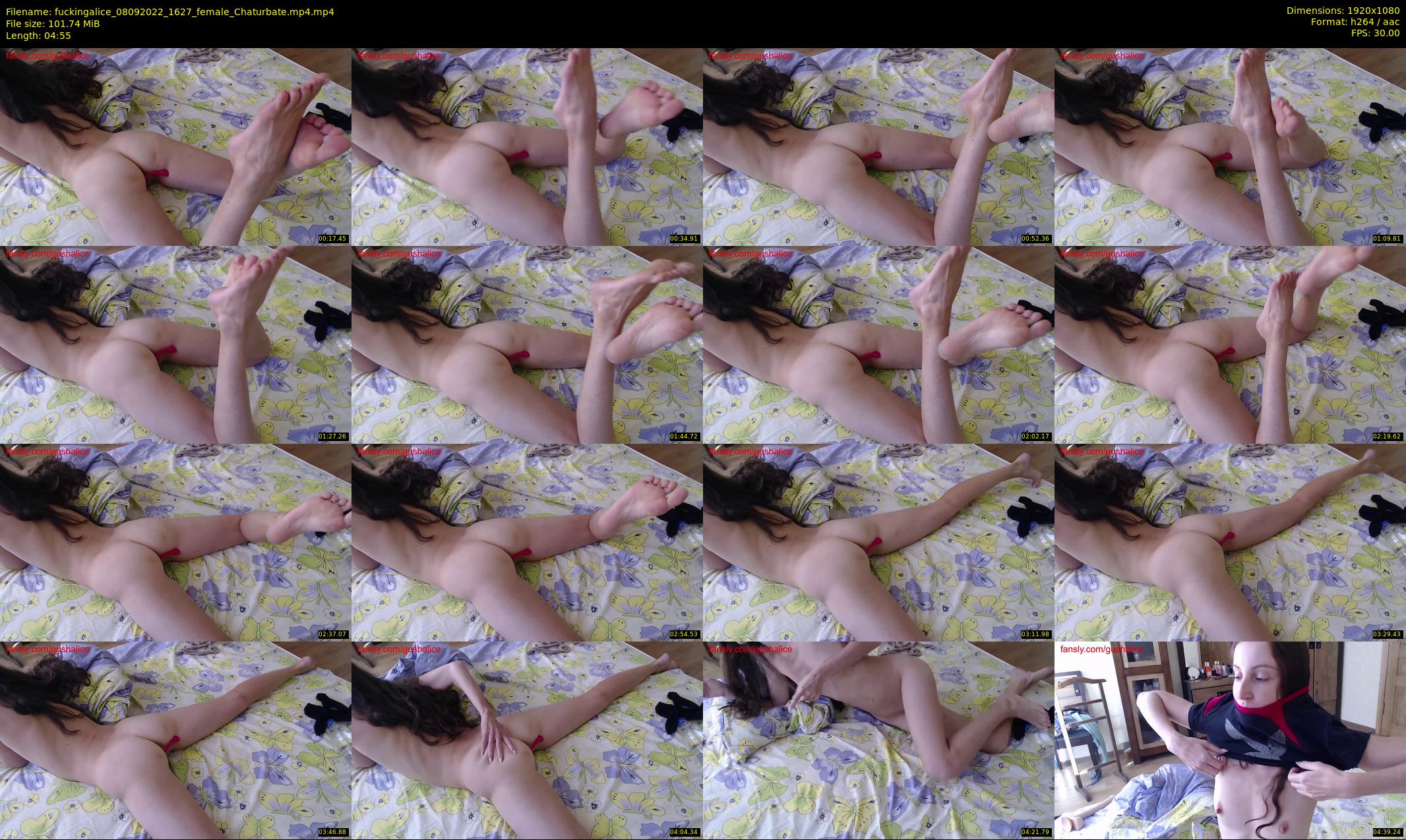 fuckingalice — 5 minute Chaturbate female cam show recording, 1080p, Sep 8, 2022