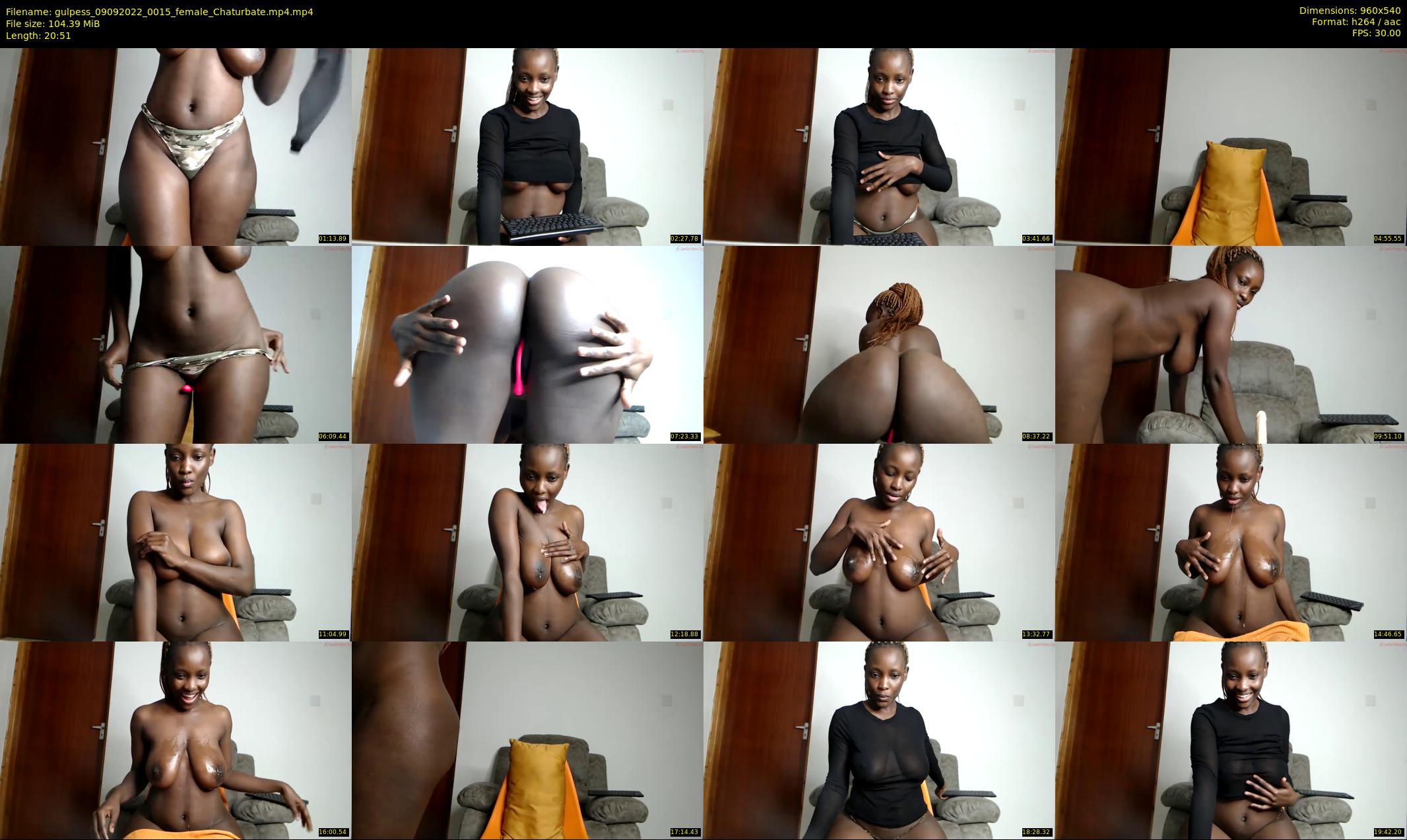 gulpess — 21 minute Chaturbate female cam show recording, 480p, Sep 9, 2022
