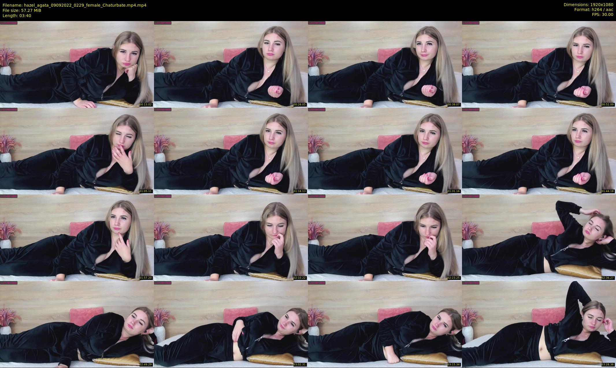 hazel_agata — 4 minute Chaturbate female cam show recording, 1080p, Sep 9, 2022