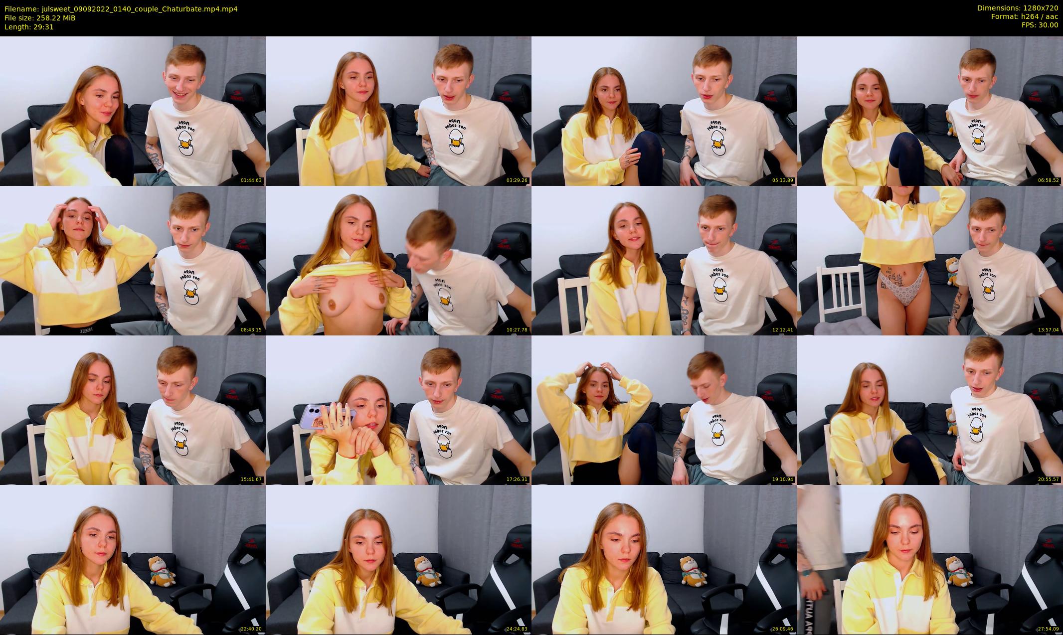 julsweet — 30 minute Chaturbate male cam show recording, 720p, Sep 9, 2022