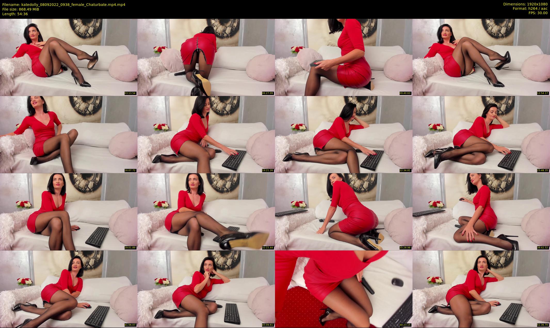 katedolly — 55 minute Chaturbate female cam show recording, 1080p, Sep 8, 2022
