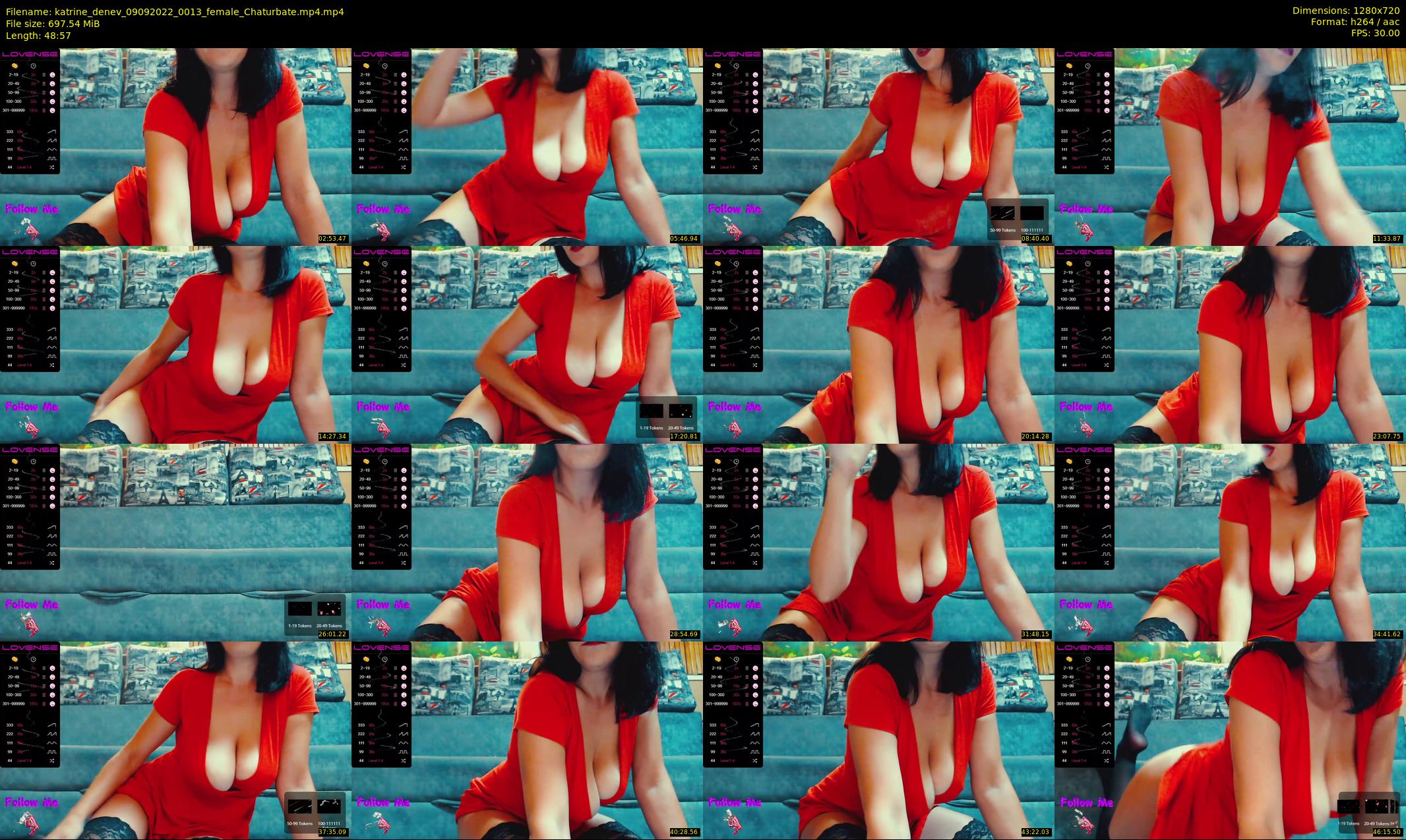 katrine_denev — 49 minute Chaturbate female cam show recording, 720p, Sep 9, 2022