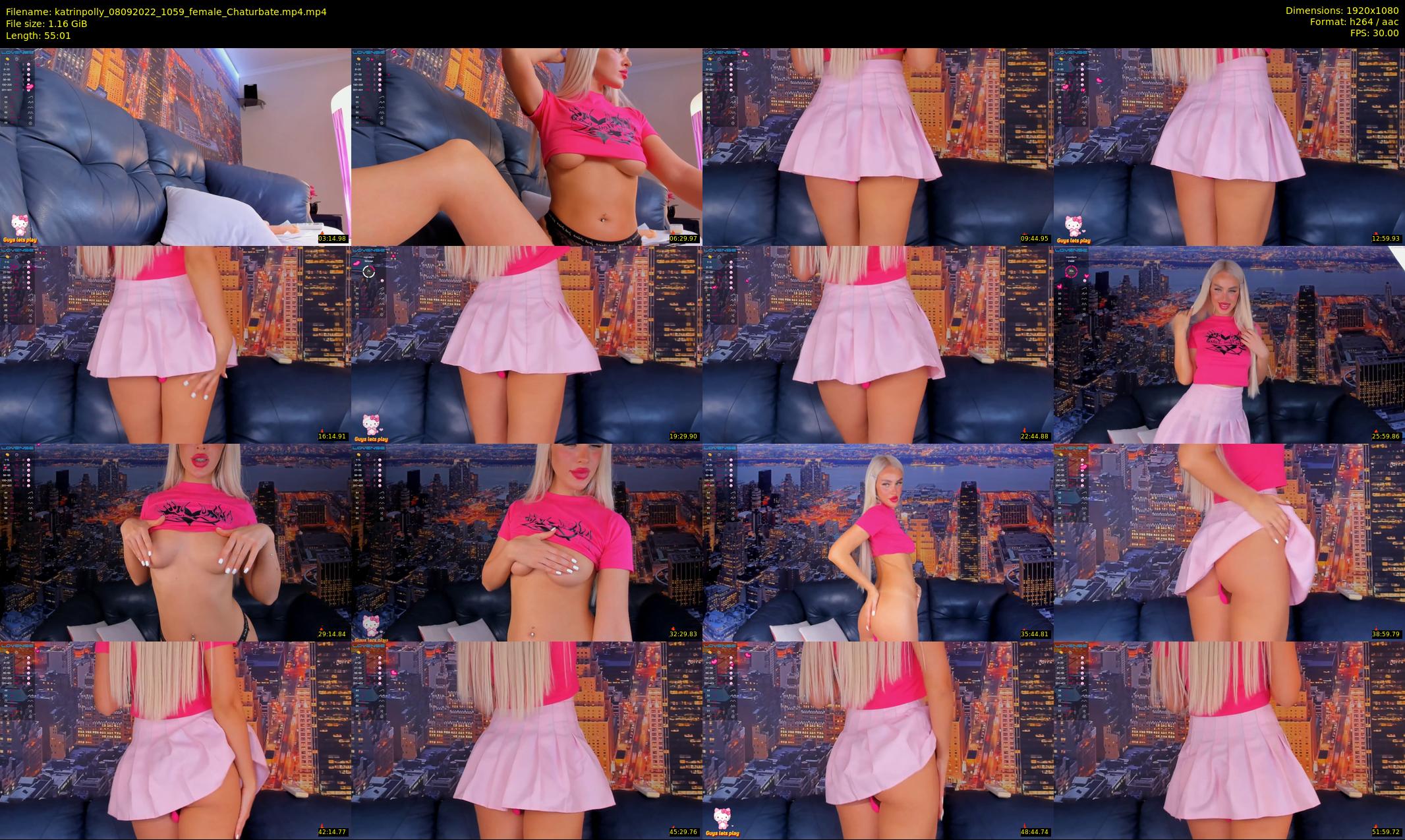 katrinpolly — 56 minute Chaturbate couple cam show recording, 1080p, Sep 8, 2022