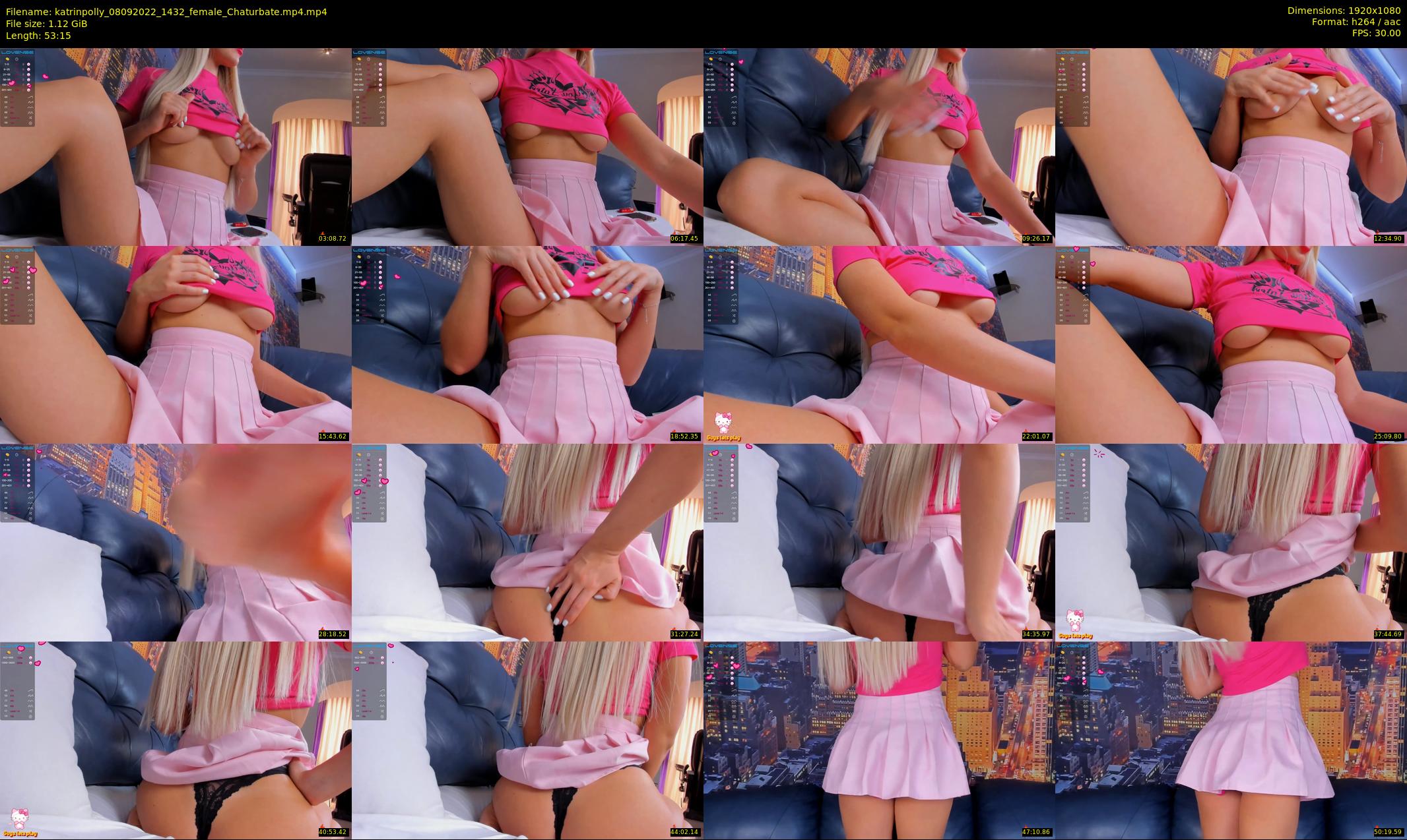 katrinpolly — 54 minute Chaturbate couple cam show recording, 1080p, Sep 8, 2022