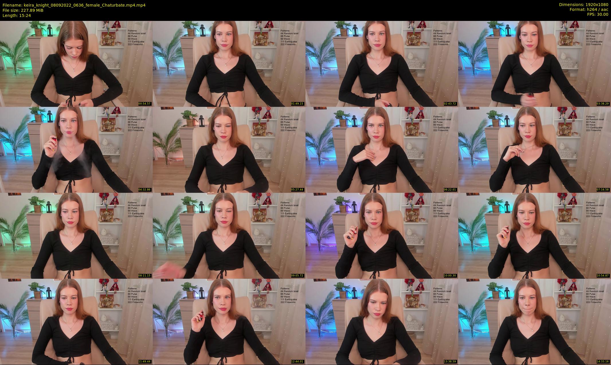 keira_knight — 16 minute Chaturbate female cam show recording, 1080p, Sep 8, 2022