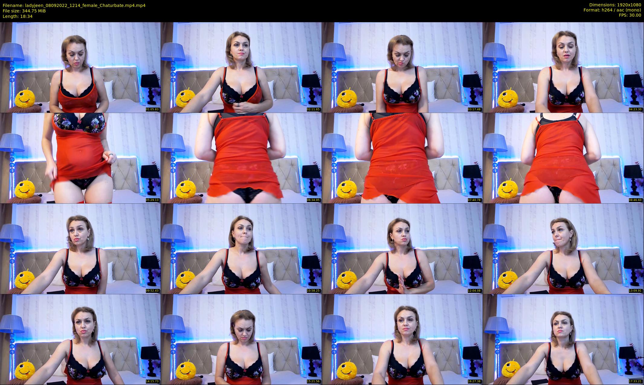 ladyjeen — 19 minute Chaturbate female cam show recording, 1080p, Sep 8, 2022