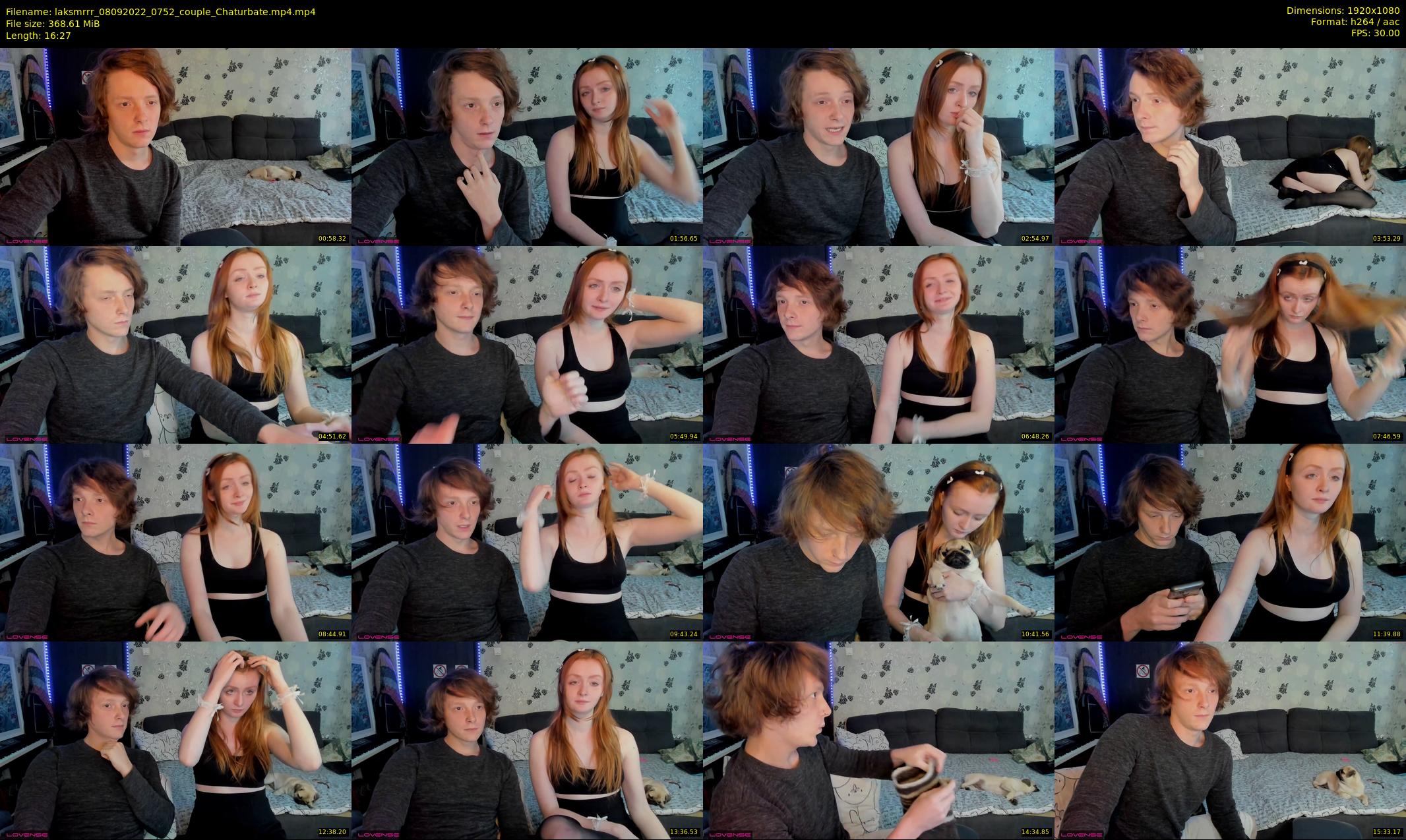 laksmrrr — 17 minute Chaturbate couple cam show recording, 1080p, Sep 8, 2022