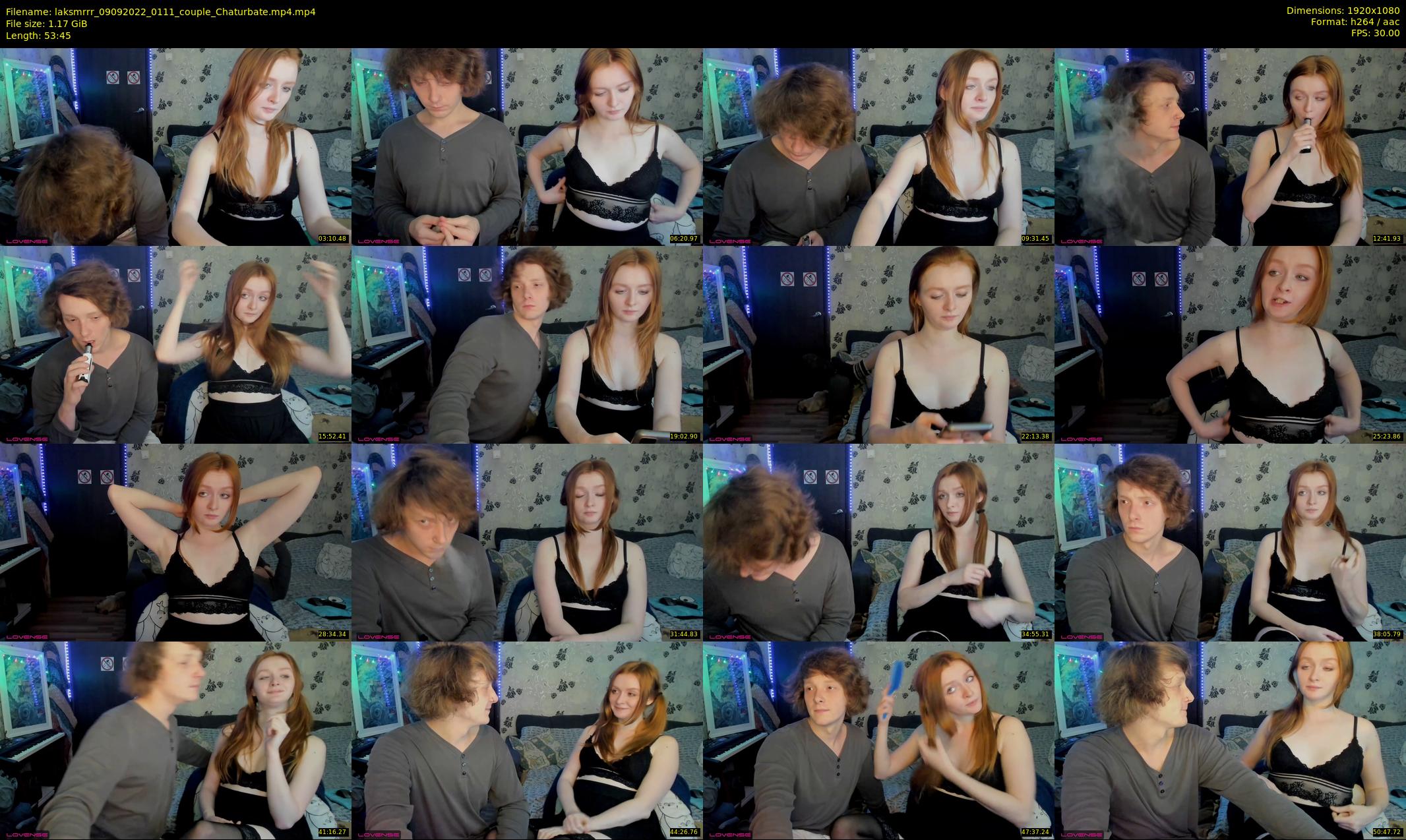 laksmrrr — 54 minute Chaturbate couple cam show recording, 1080p, Sep 9, 2022