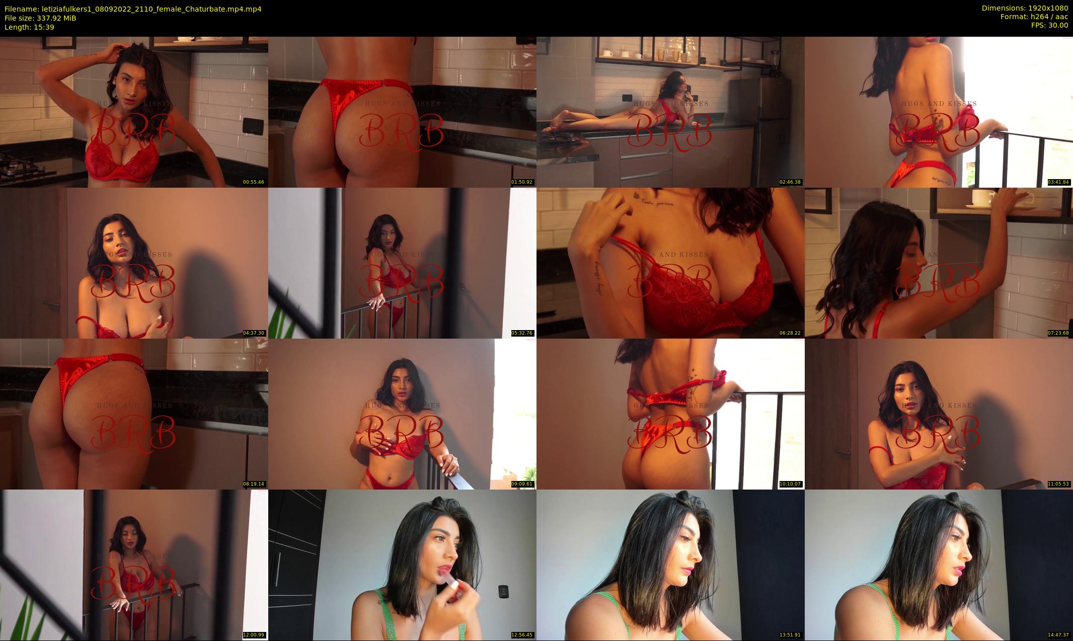 letiziafulkers1 — 16 minute Chaturbate female cam show recording, 1080p, Sep 8, 2022