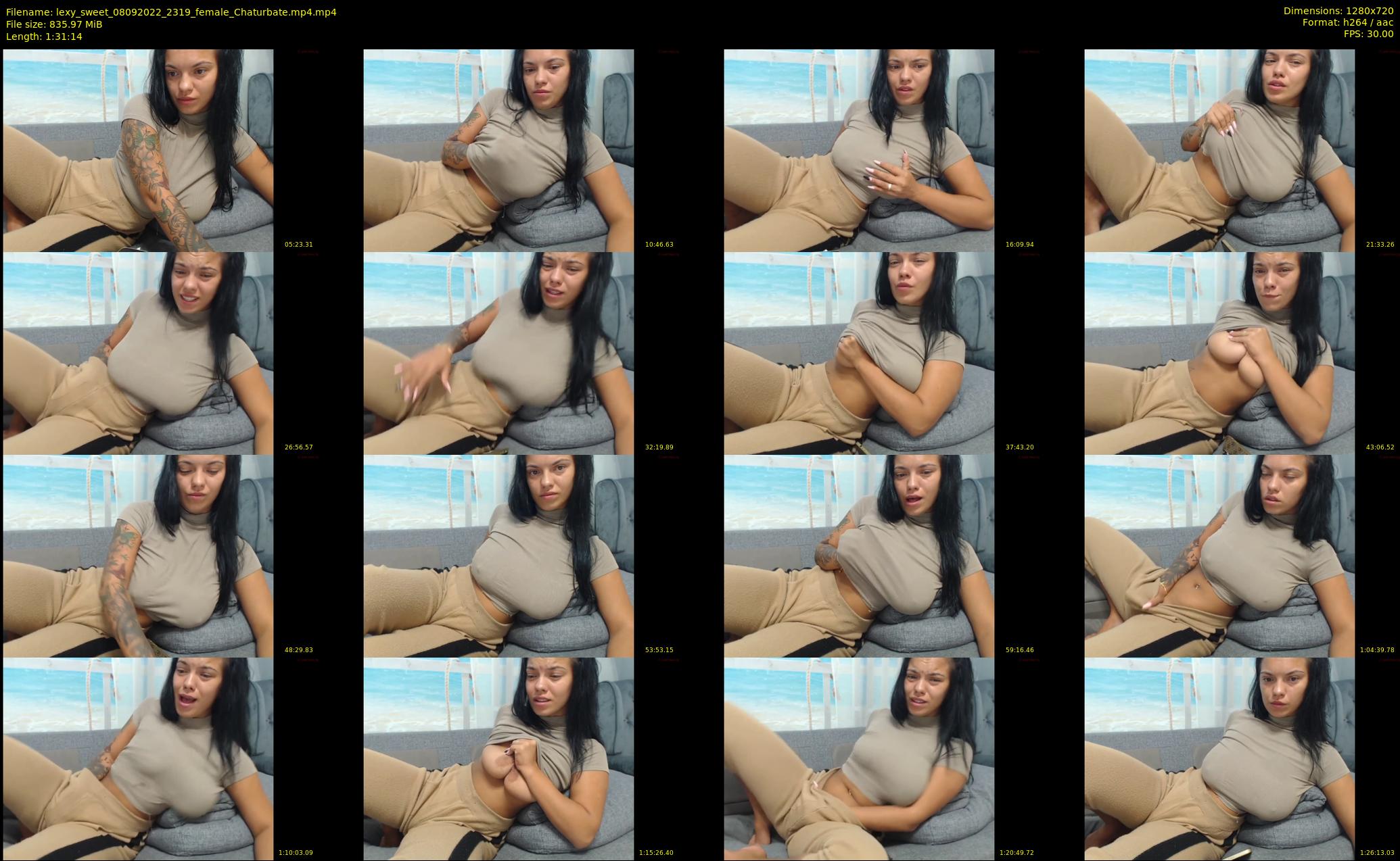 lexy_sweet — 92 minute Chaturbate female cam show recording, 720p, Sep 8, 2022