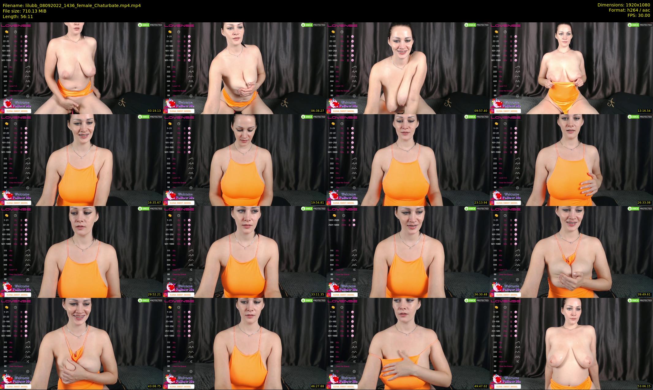 lilubb — 57 minute Chaturbate female cam show recording, 1080p, Sep 8, 2022