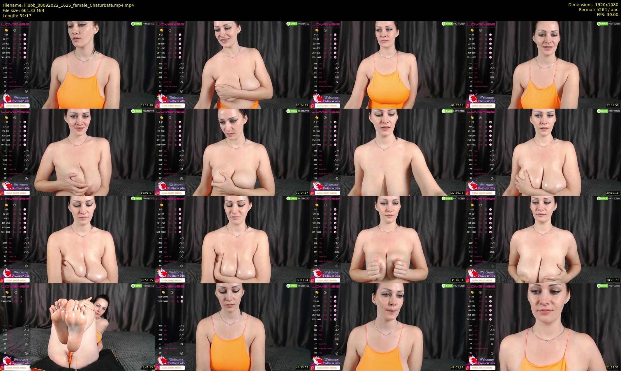 lilubb — 55 minute Chaturbate female cam show recording, 1080p, Sep 8, 2022