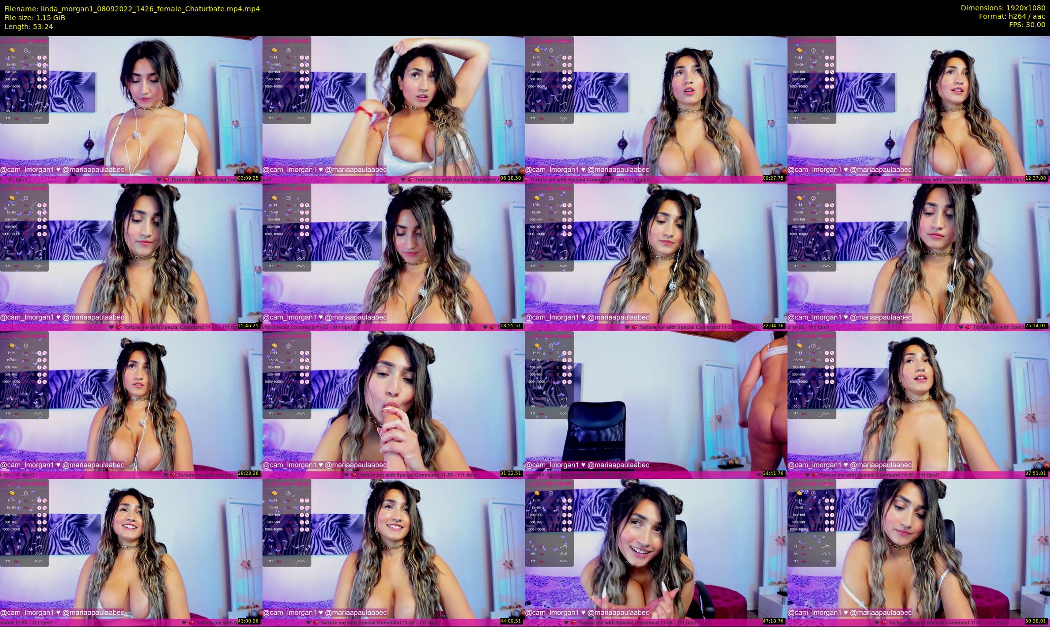 linda_morgan1 — 54 minute Chaturbate female cam show recording, 1080p, Sep 8, 2022