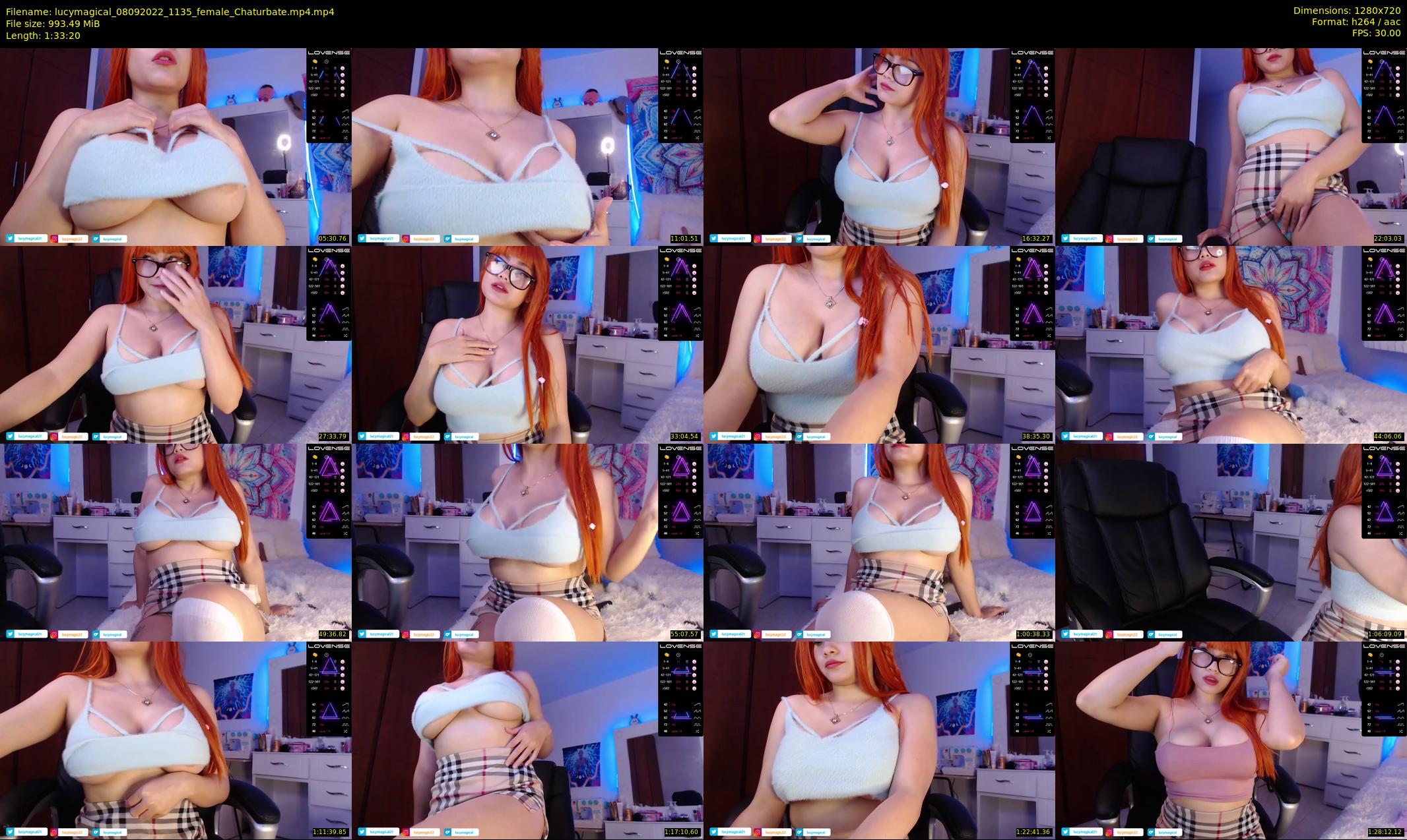 lucymagical — 94 minute Chaturbate female cam show recording, 720p, Sep 8, 2022