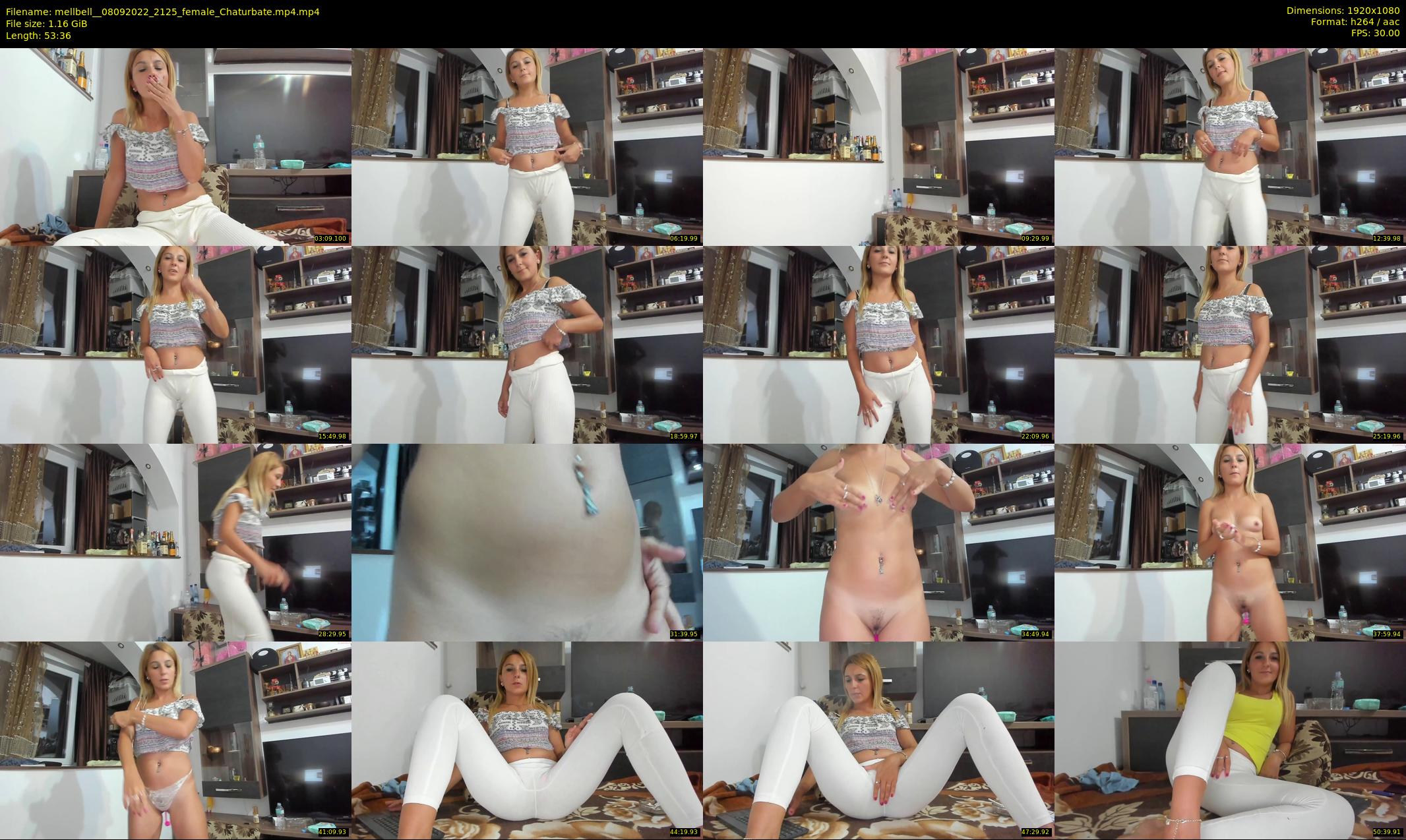 mellbell_ — 54 minute Chaturbate female cam show recording, 1080p, Sep 8, 2022