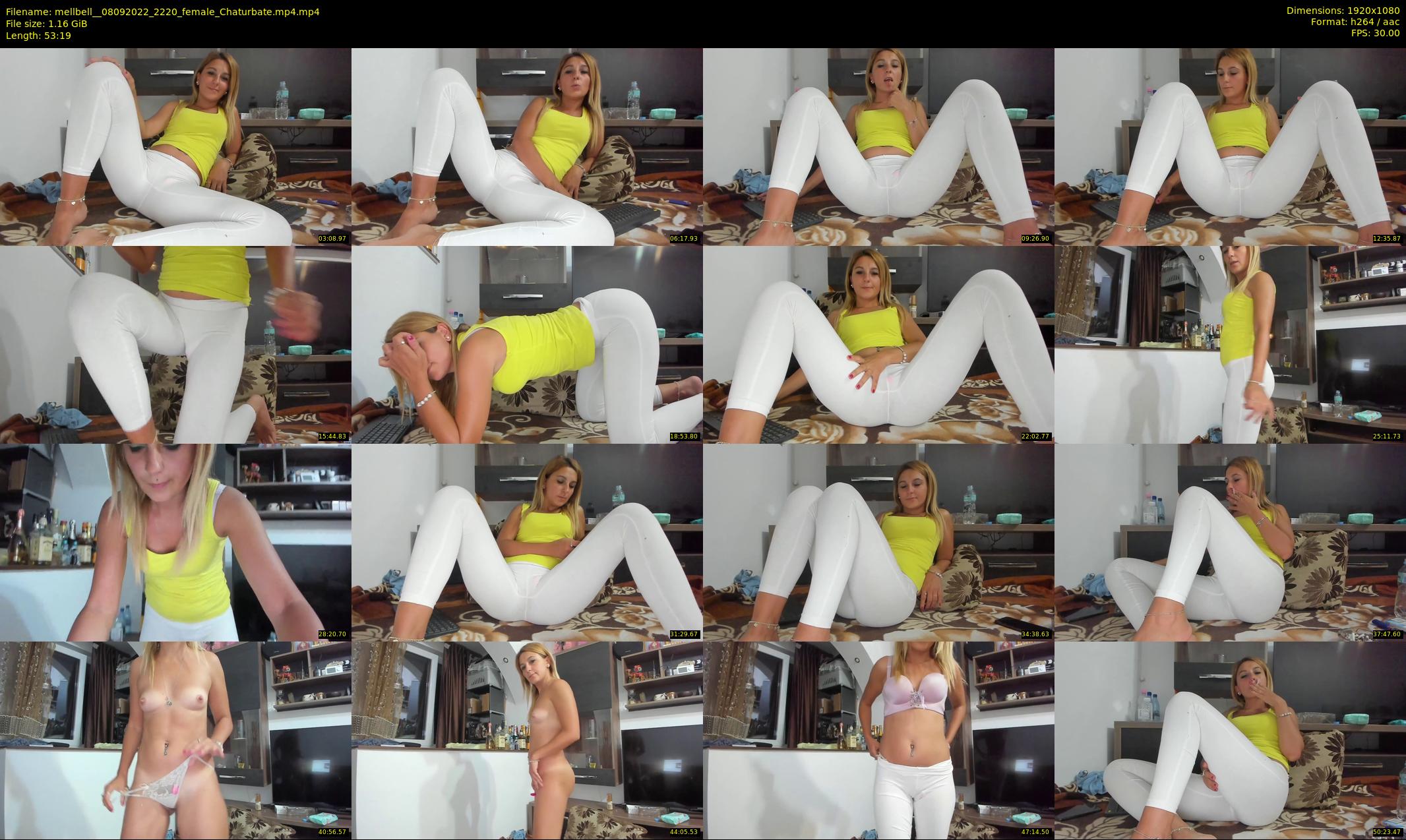 mellbell_ — 54 minute Chaturbate female cam show recording, 1080p, Sep 8, 2022