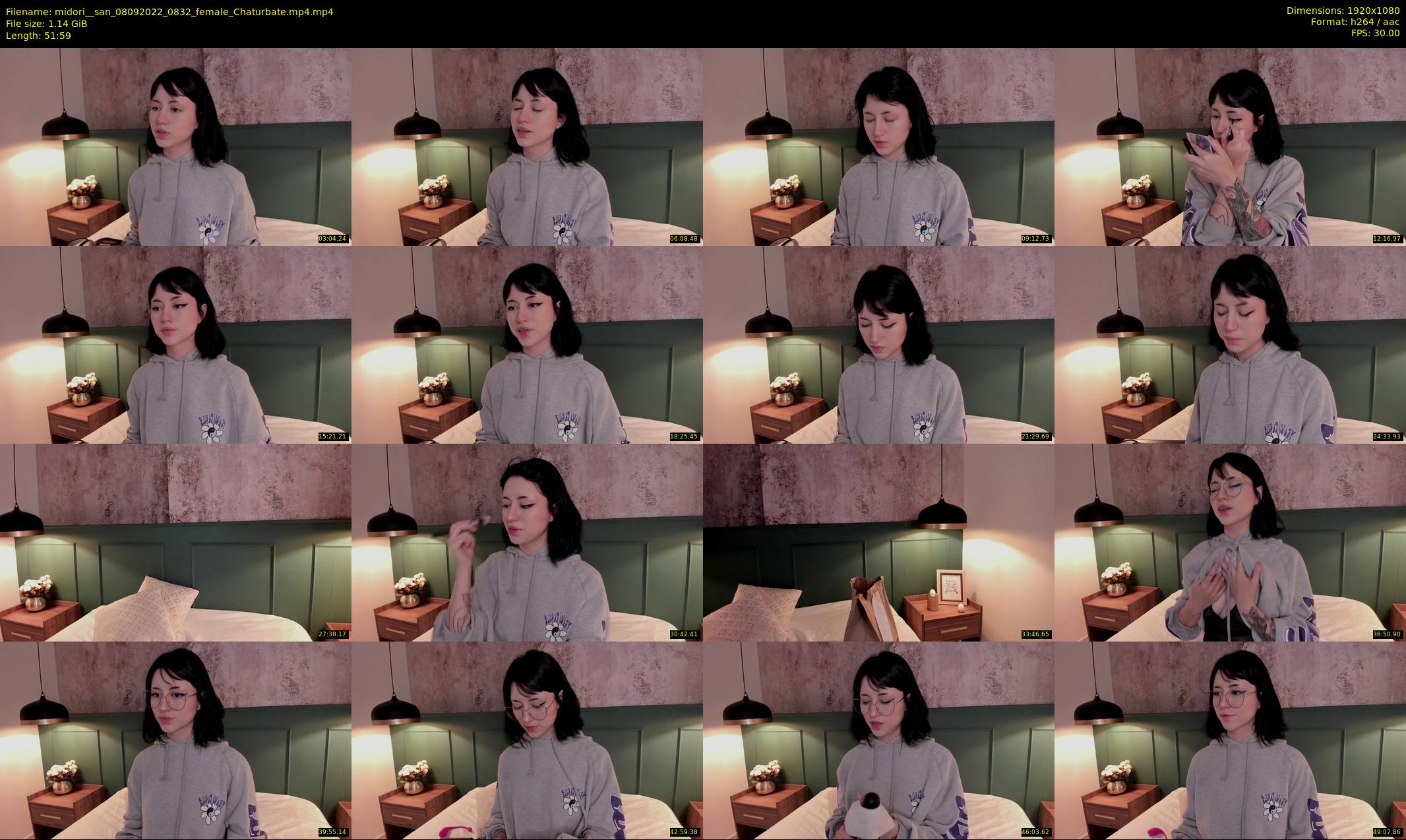 midori__san — 52 minute Chaturbate female cam show recording, 1080p, Sep 8, 2022