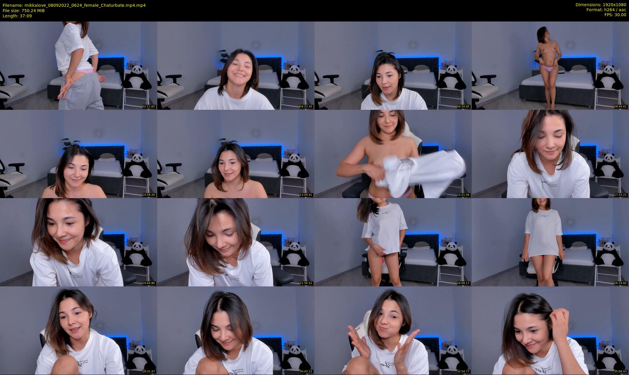 mikkalove — 38 minute Chaturbate female cam show recording, 1080p, Sep 8, 2022