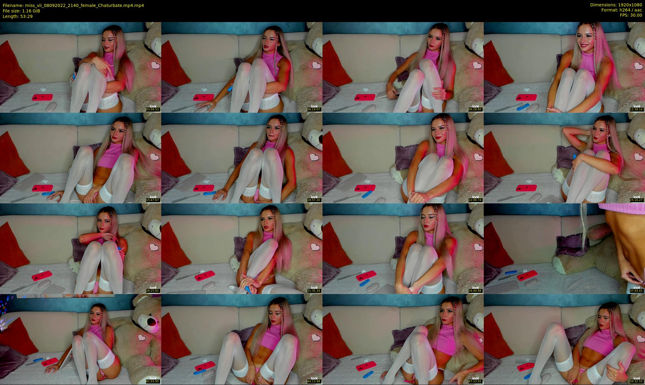 miss_vii — 54 minute Chaturbate female cam show recording, 1080p, Sep 8, 2022