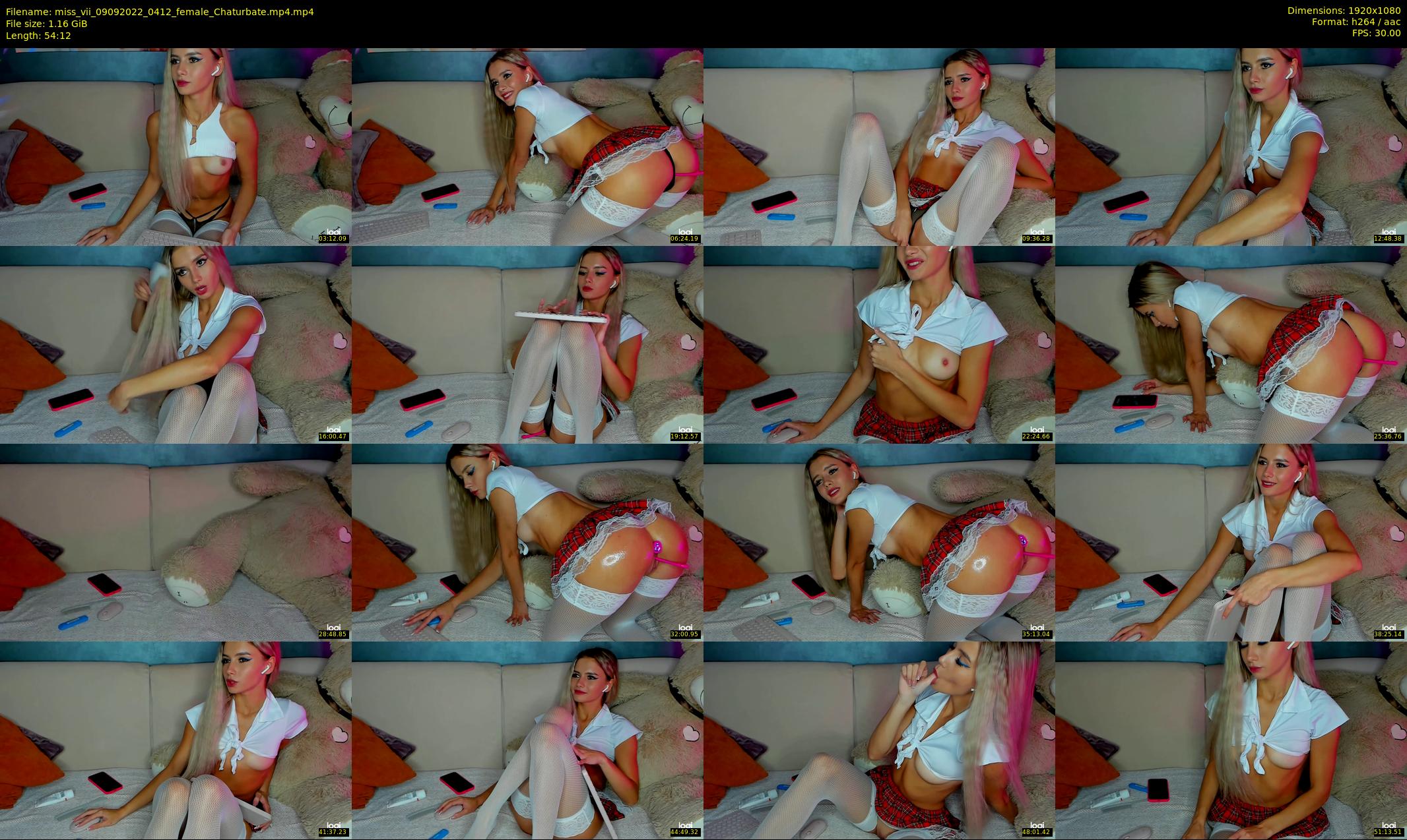 miss_vii — 55 minute Chaturbate female cam show recording, 1080p, Sep 9, 2022