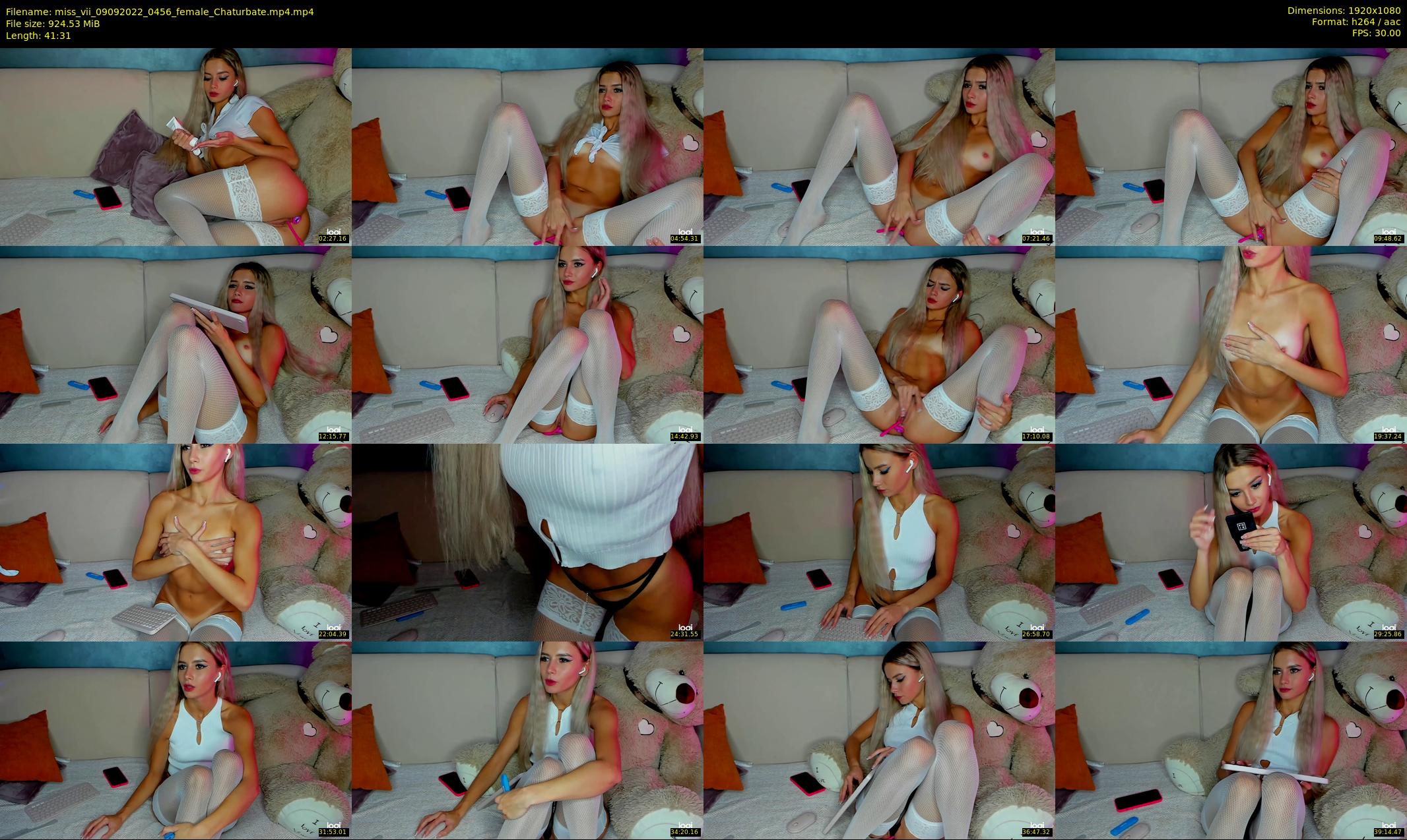 miss_vii — 42 minute Chaturbate female cam show recording, 1080p, Sep 9, 2022
