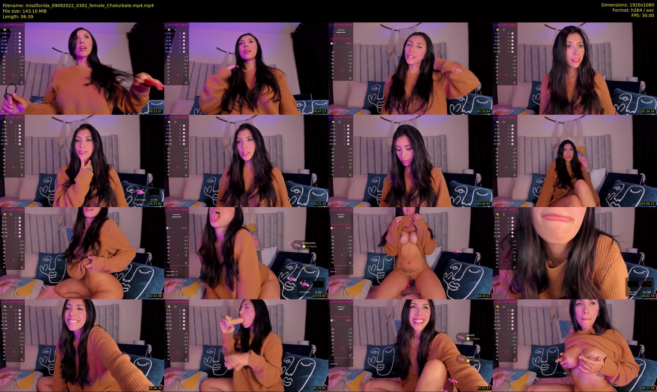 missflorida — 7 minute Chaturbate female cam show recording, 1080p, Sep 9, 2022