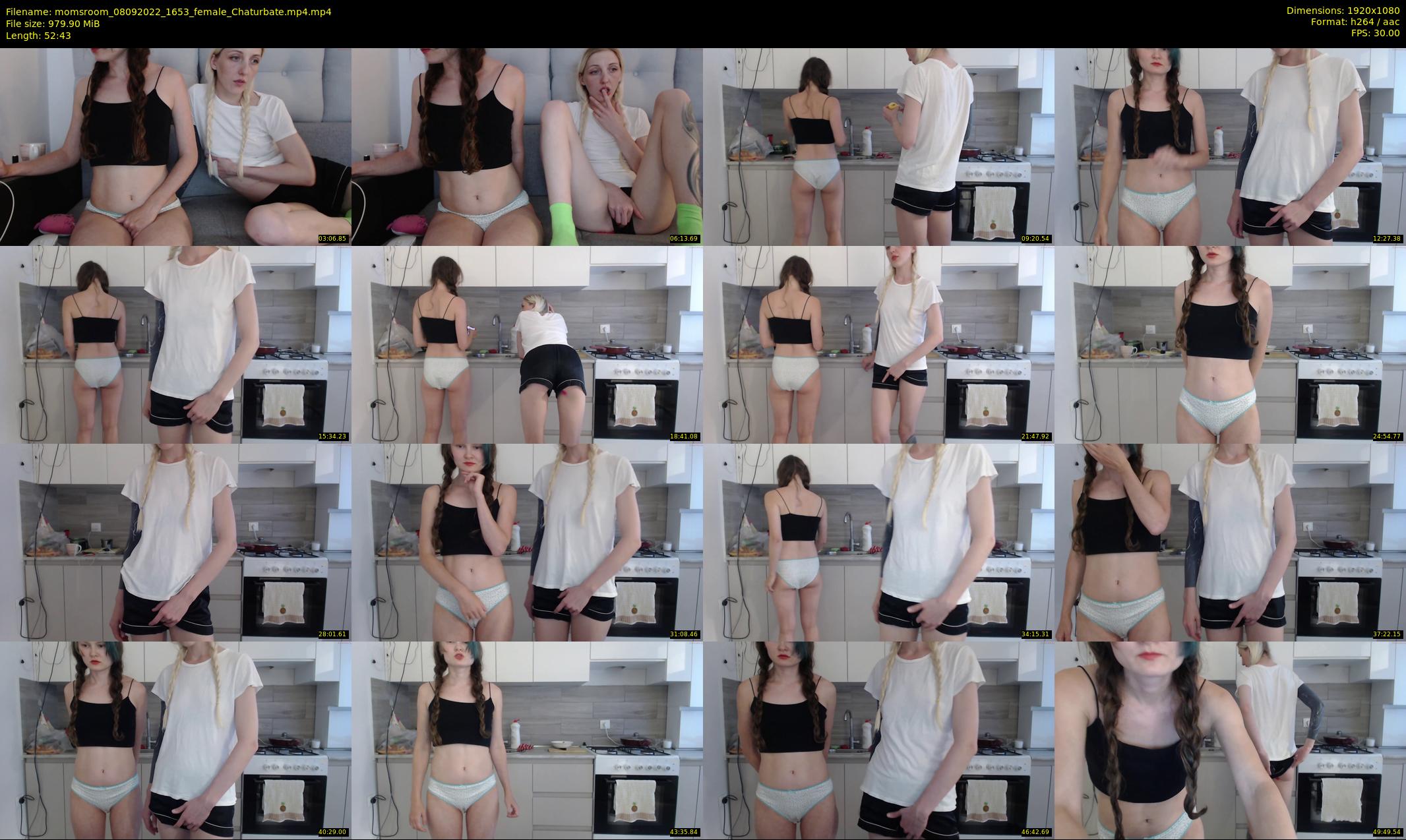 momsroom — 53 minute Chaturbate couple cam show recording, 1080p, Sep 8, 2022