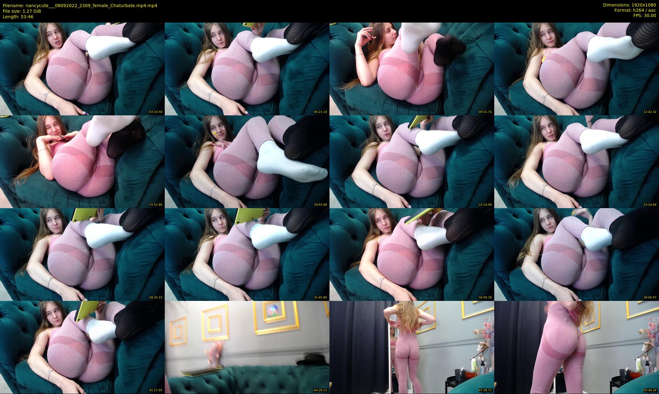 nancycute__ — 54 minute Chaturbate female cam show recording, 1080p, Sep 8, 2022