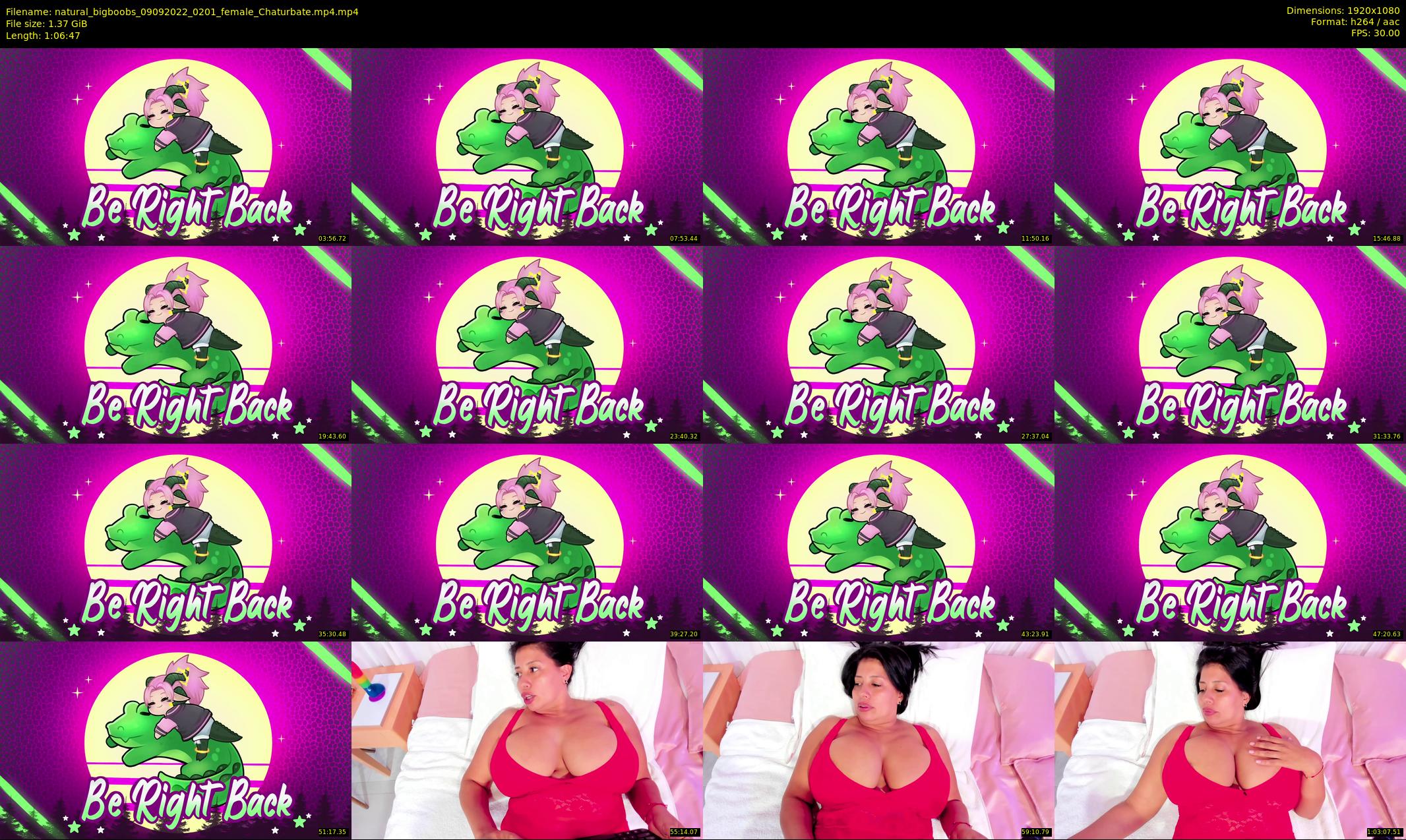 natural_bigboobs — 67 minute Chaturbate female cam show recording, 1080p, Sep 9, 2022