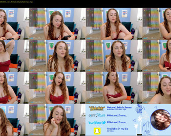 natural_british_emma — 25 minute Chaturbate female cam show recording, 1080p, Sep 8, 2022